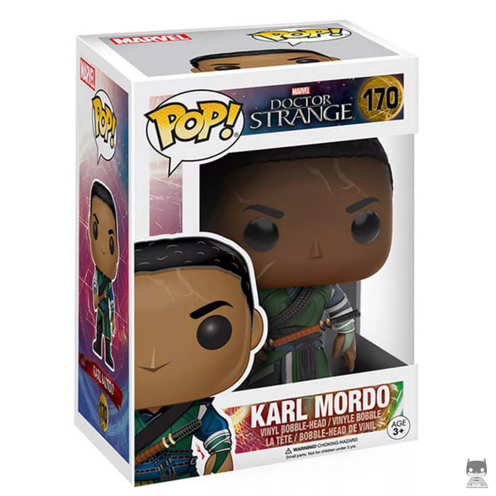 Karl Mordo Funko Pop! figure in its box
