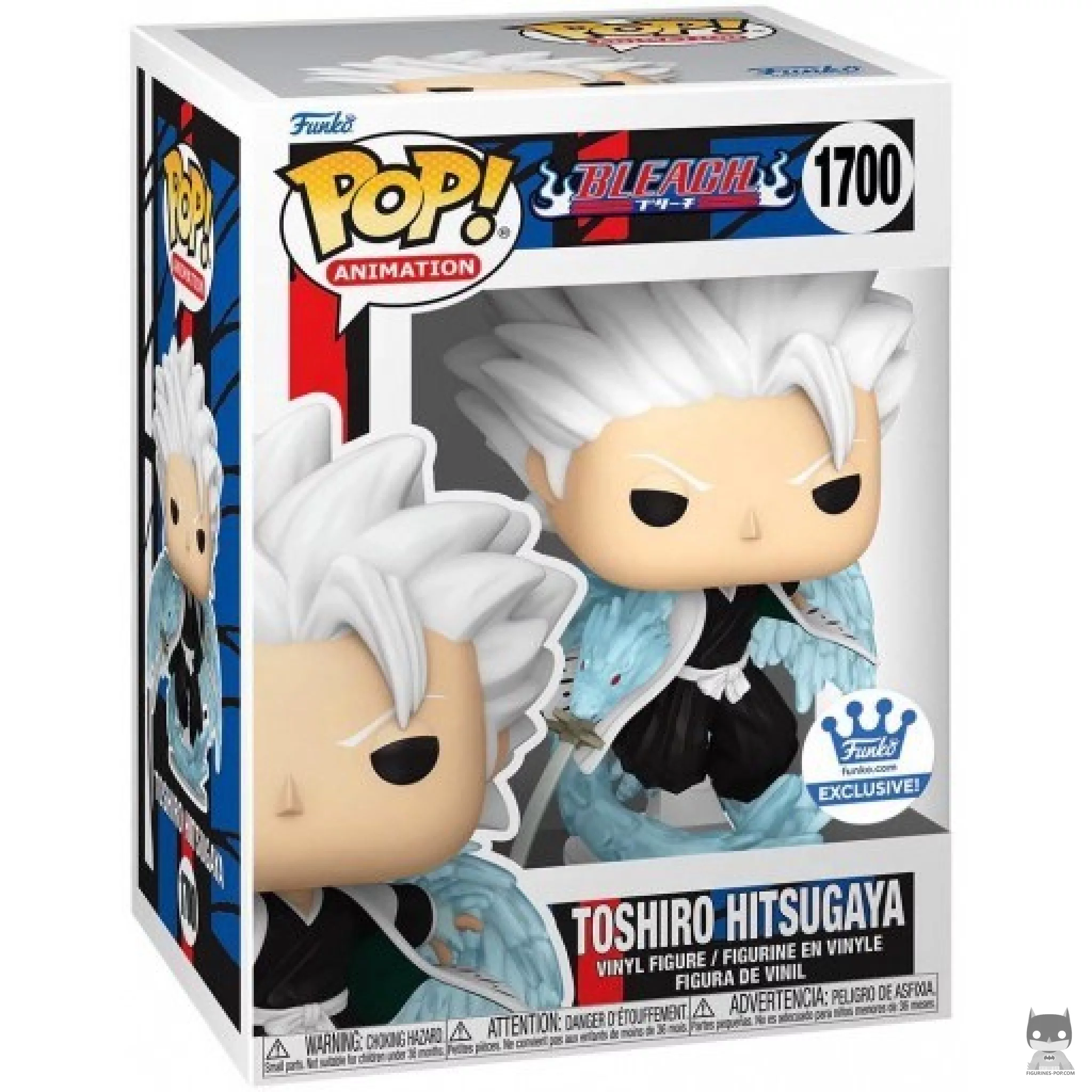 Toshiro Hitsugaya Funko Pop! figure in its box