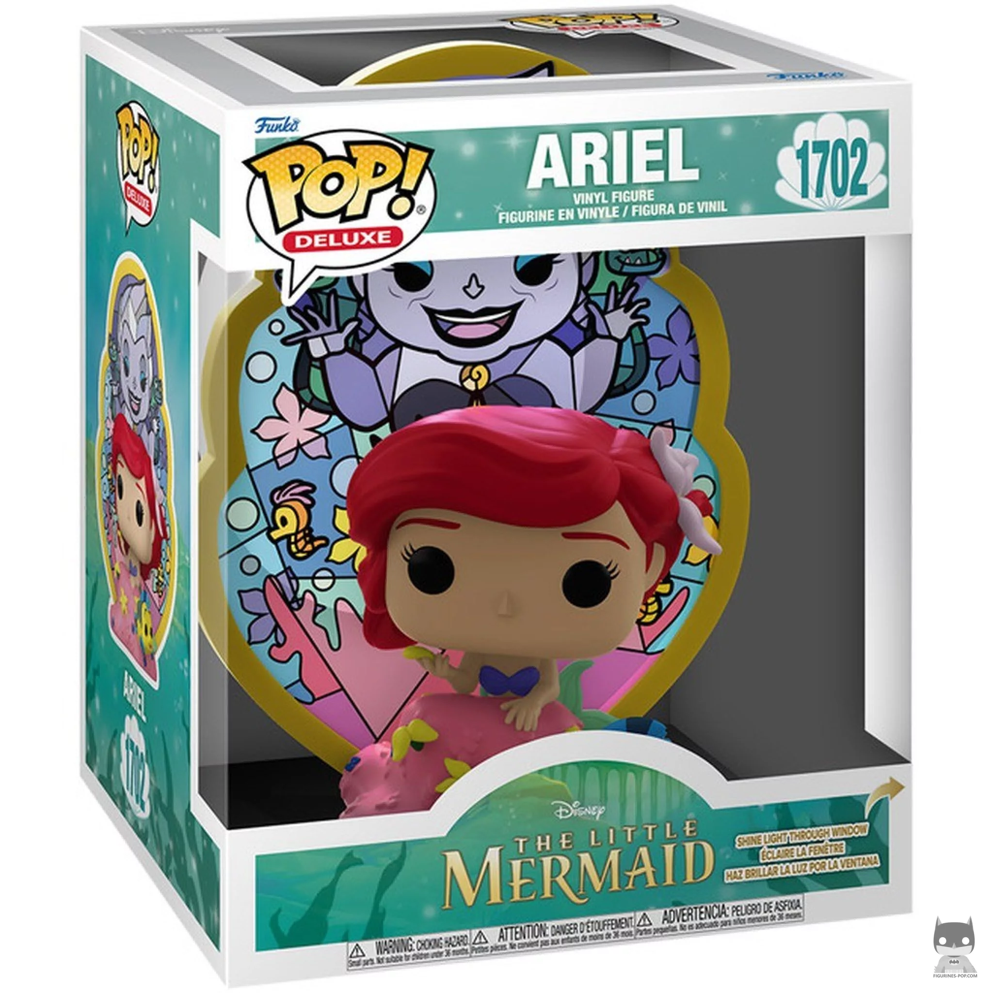 Ariel (Stained Glass) Funko Pop! figure in its box