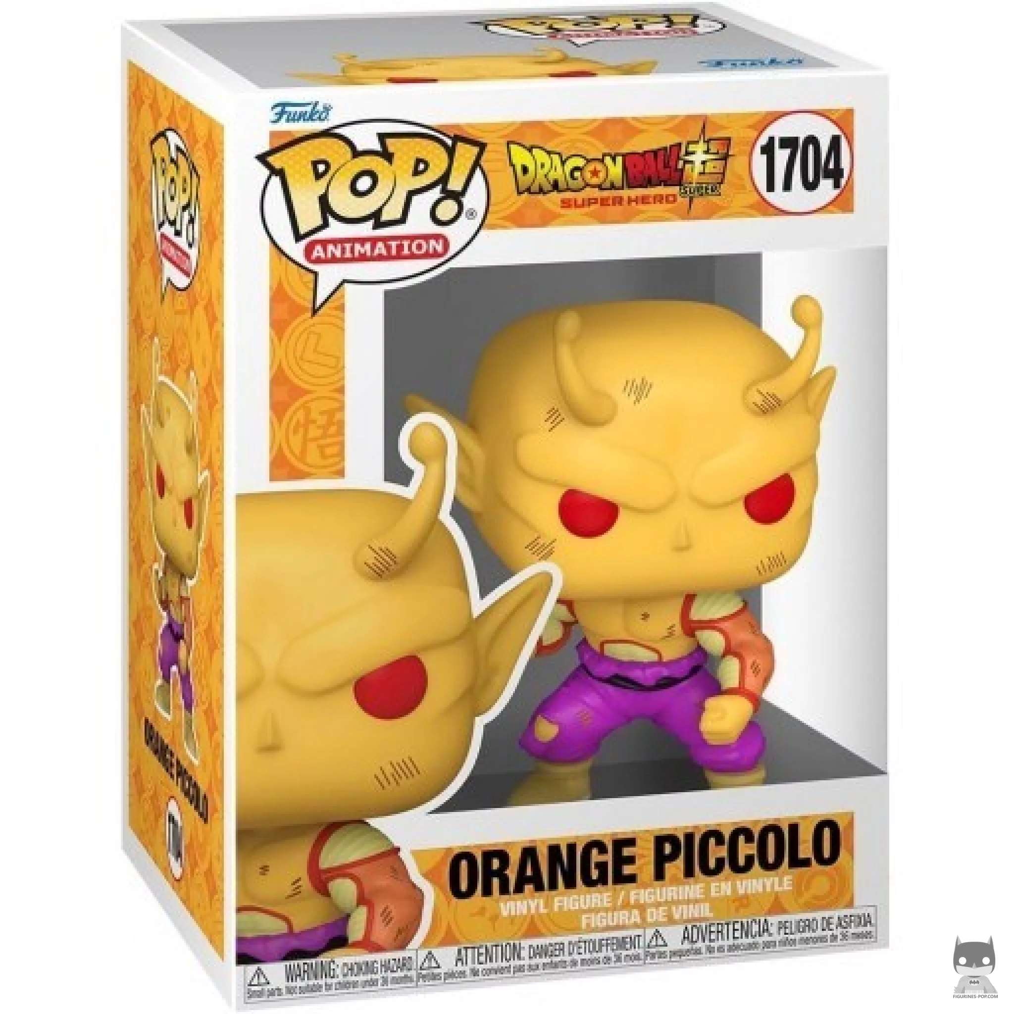 Orange Piccolo Funko Pop! figure in its box