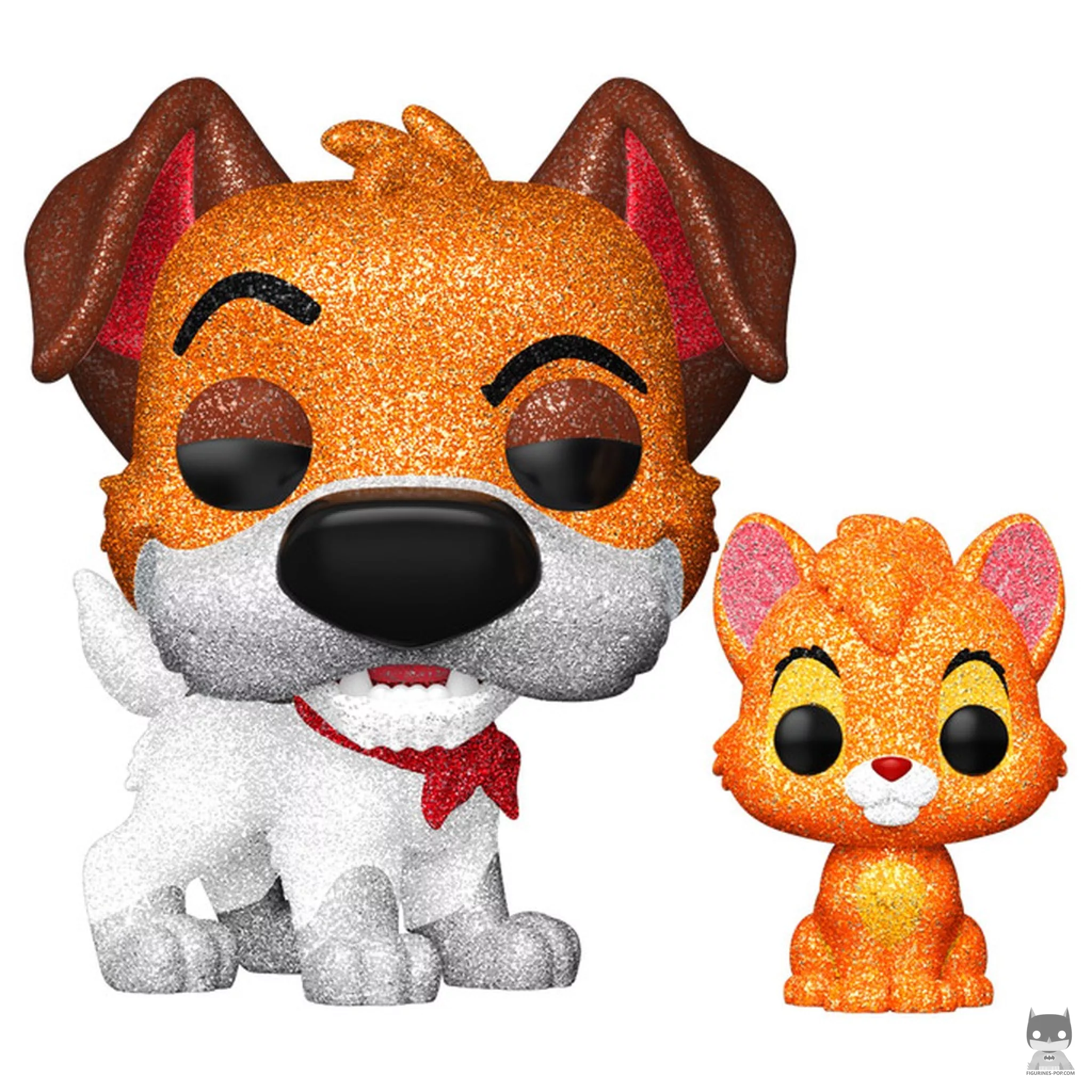 Dodger with Oliver (Diamond) Funko Pop! figure (Oliver & Company)