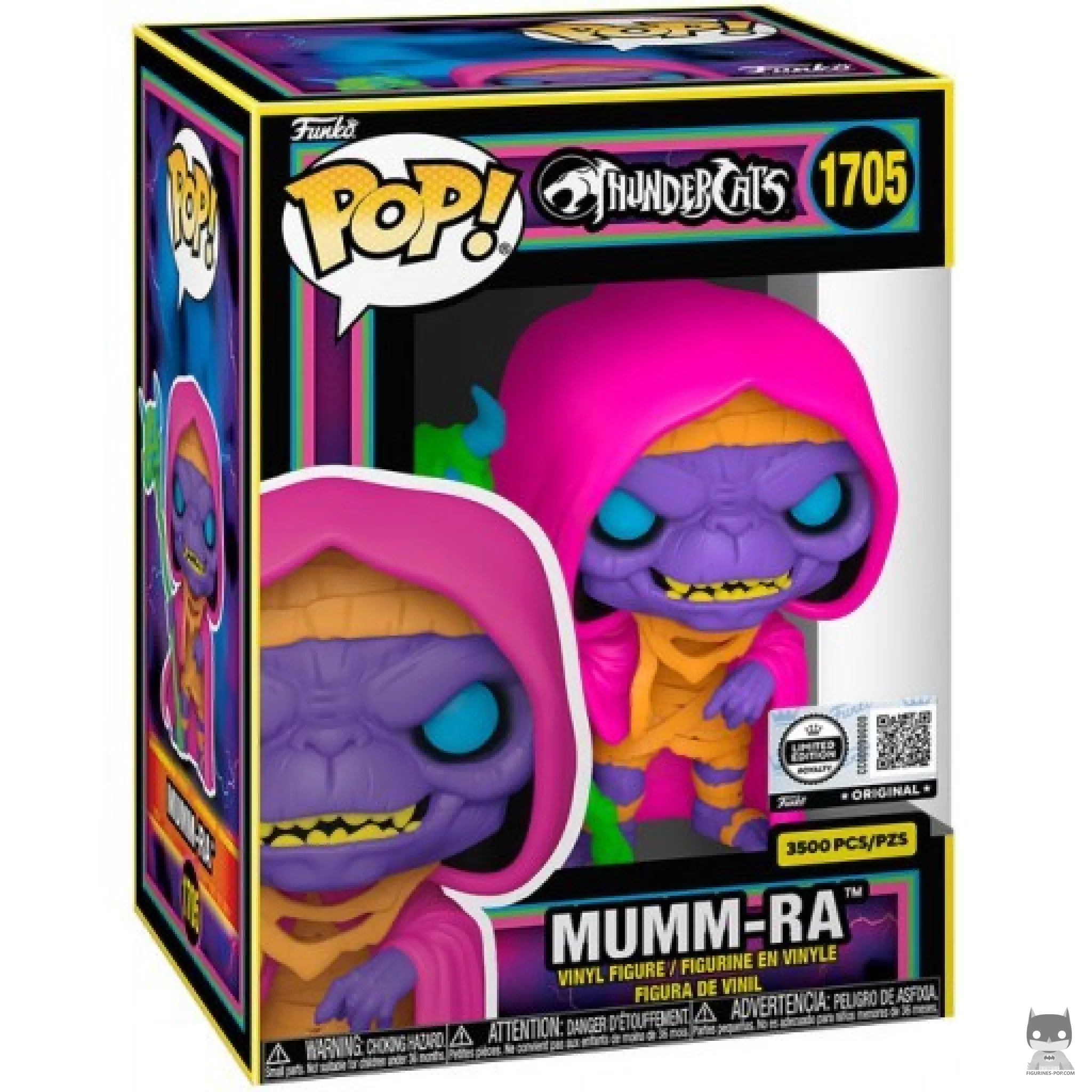 Mumm-Ra (Black Light) Funko Pop! figure in its box