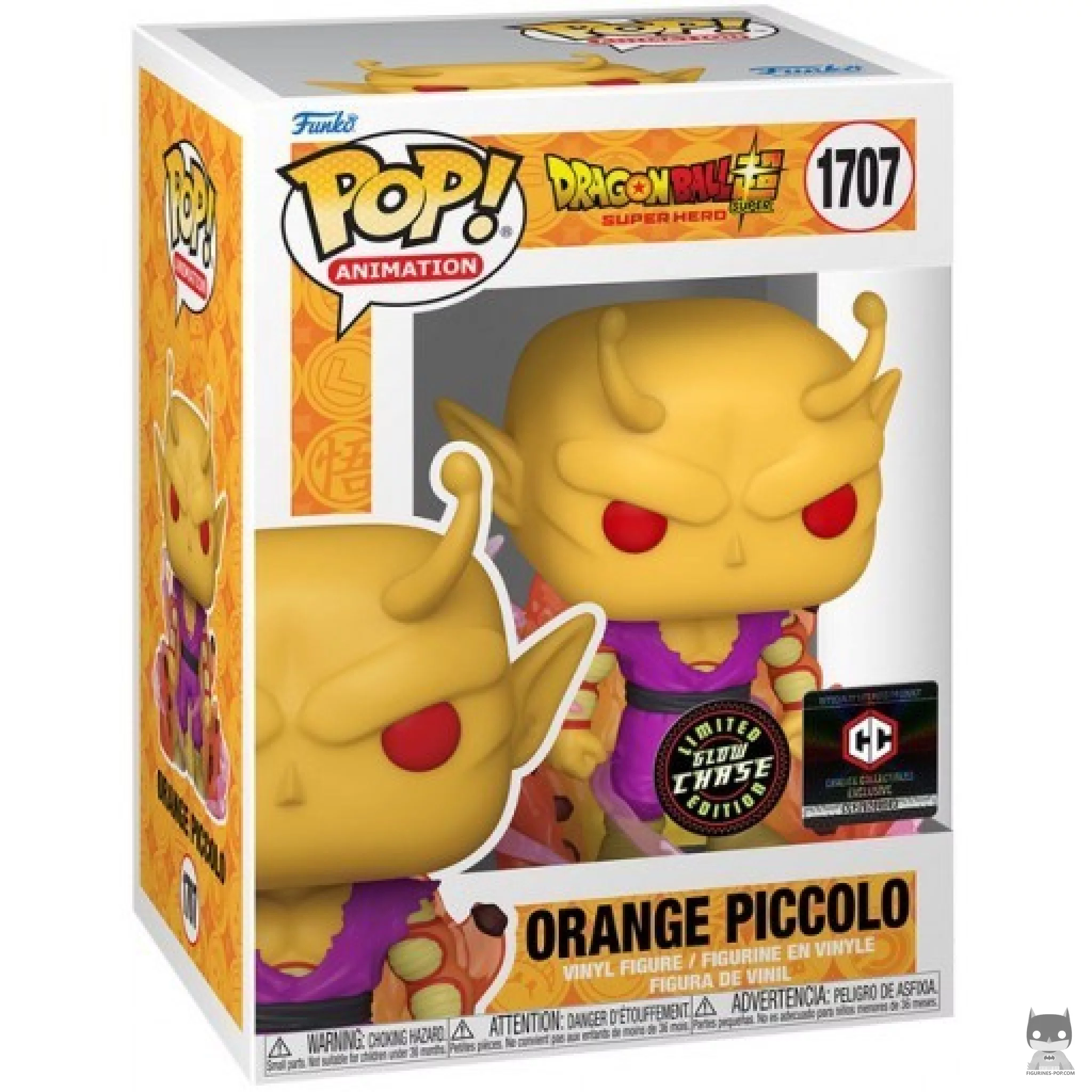 Orange Piccolo (Chase & Glow in the Dark) Funko Pop! figure in its box