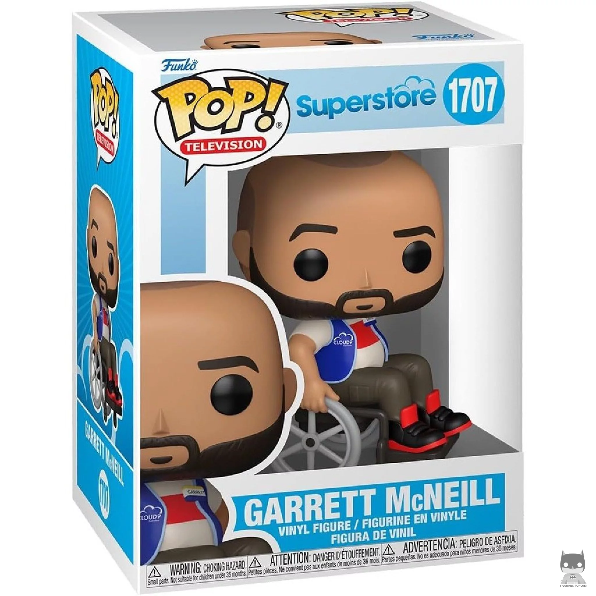 Garrett McNeill Funko Pop! figure in its box