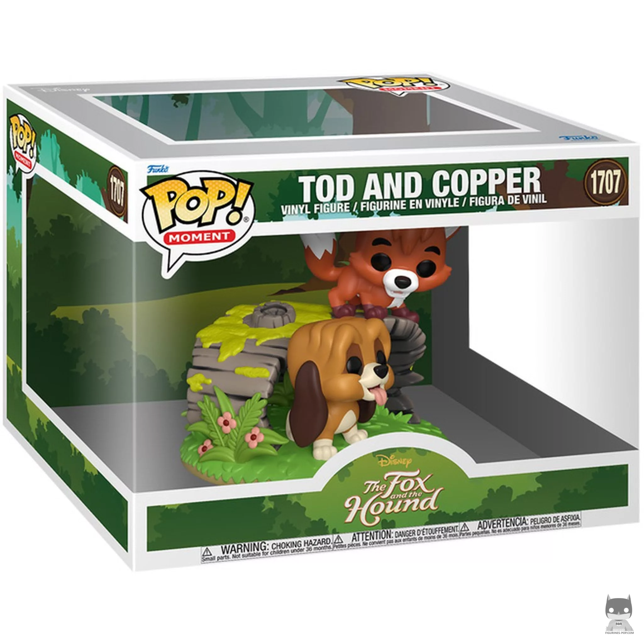 Tod and Copper Funko Pop! figure in its box