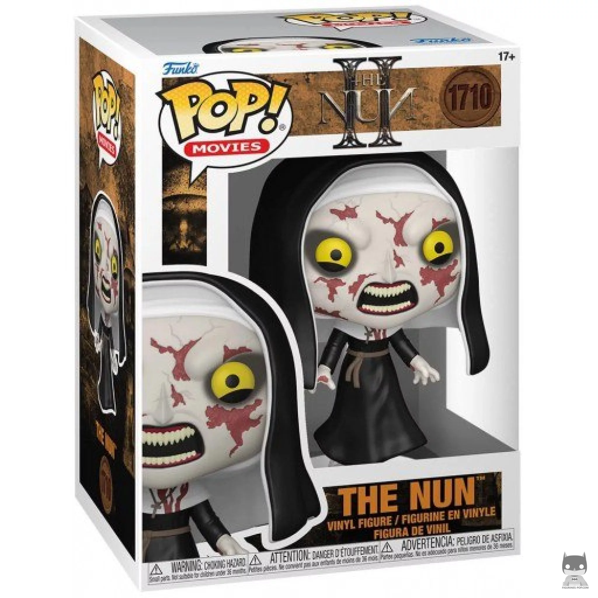 The Nun (Levitating) Funko Pop! figure in its box
