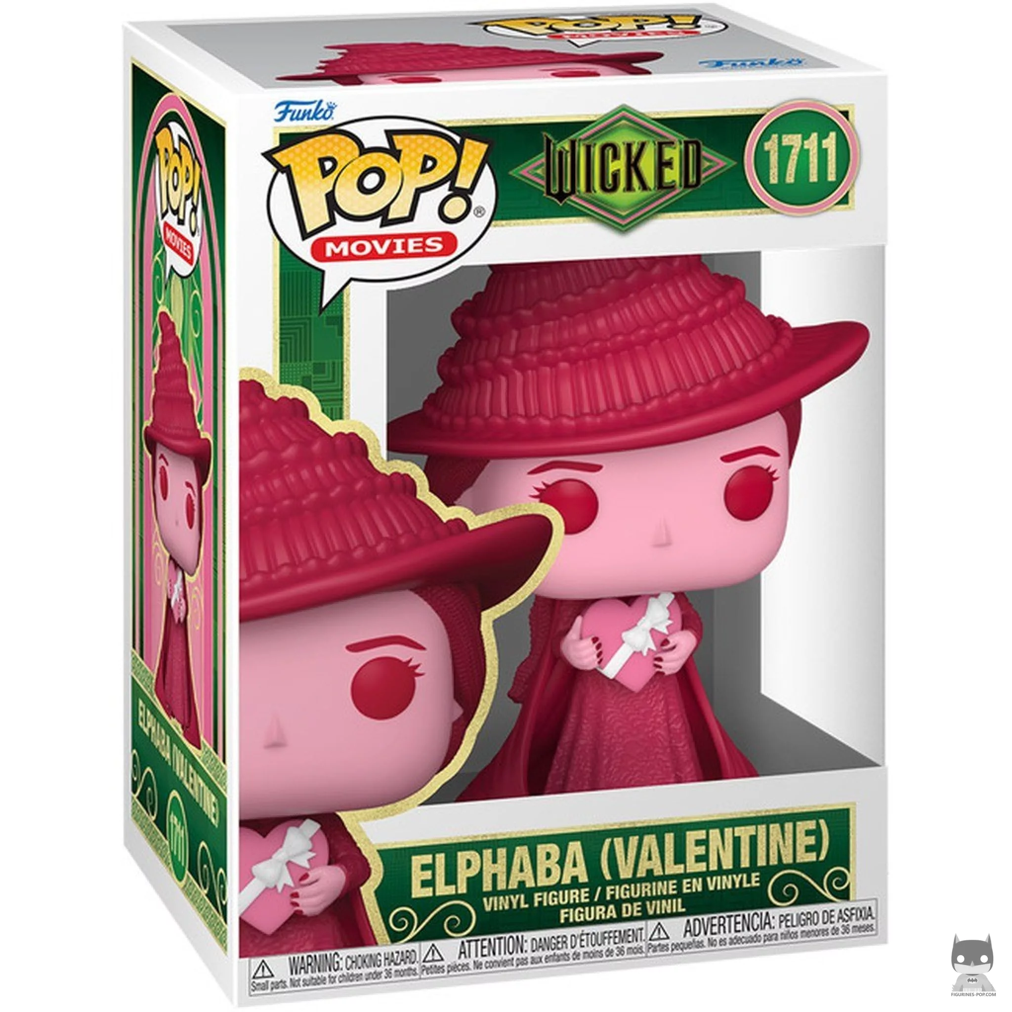 Elphaba (Valentine) Funko Pop! figure in its box