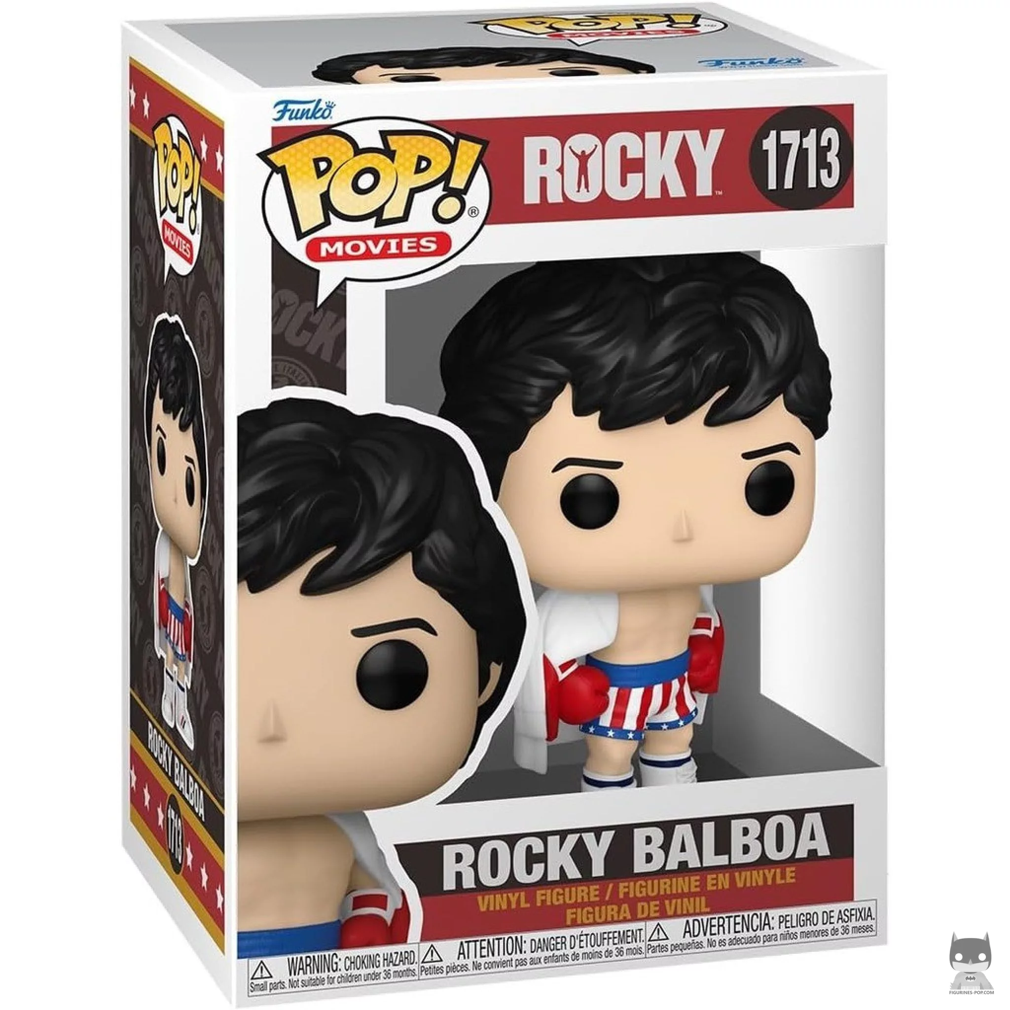 Rocky Balboa Funko Pop! figure in its box