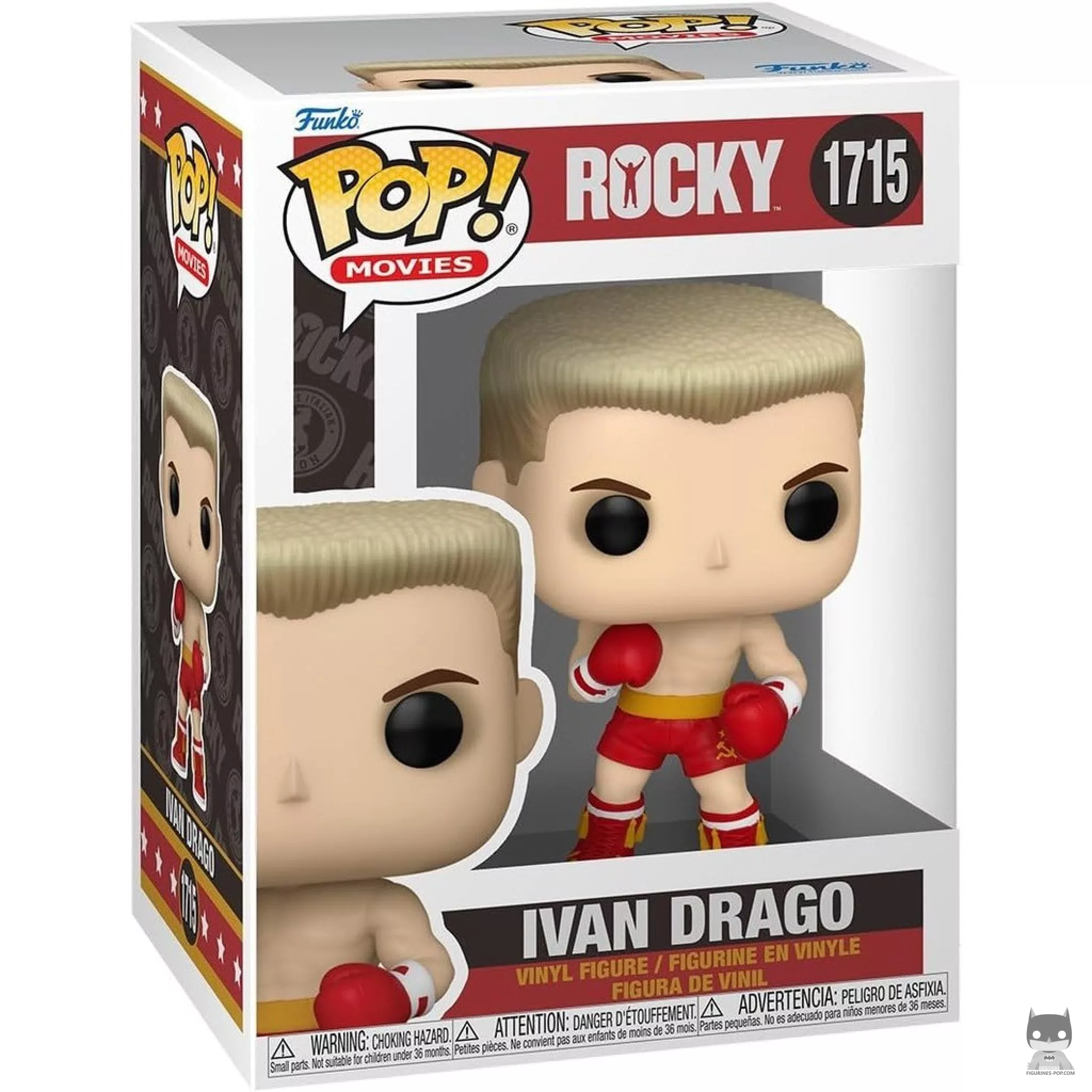 Ivan Drago Funko Pop! figure in its box