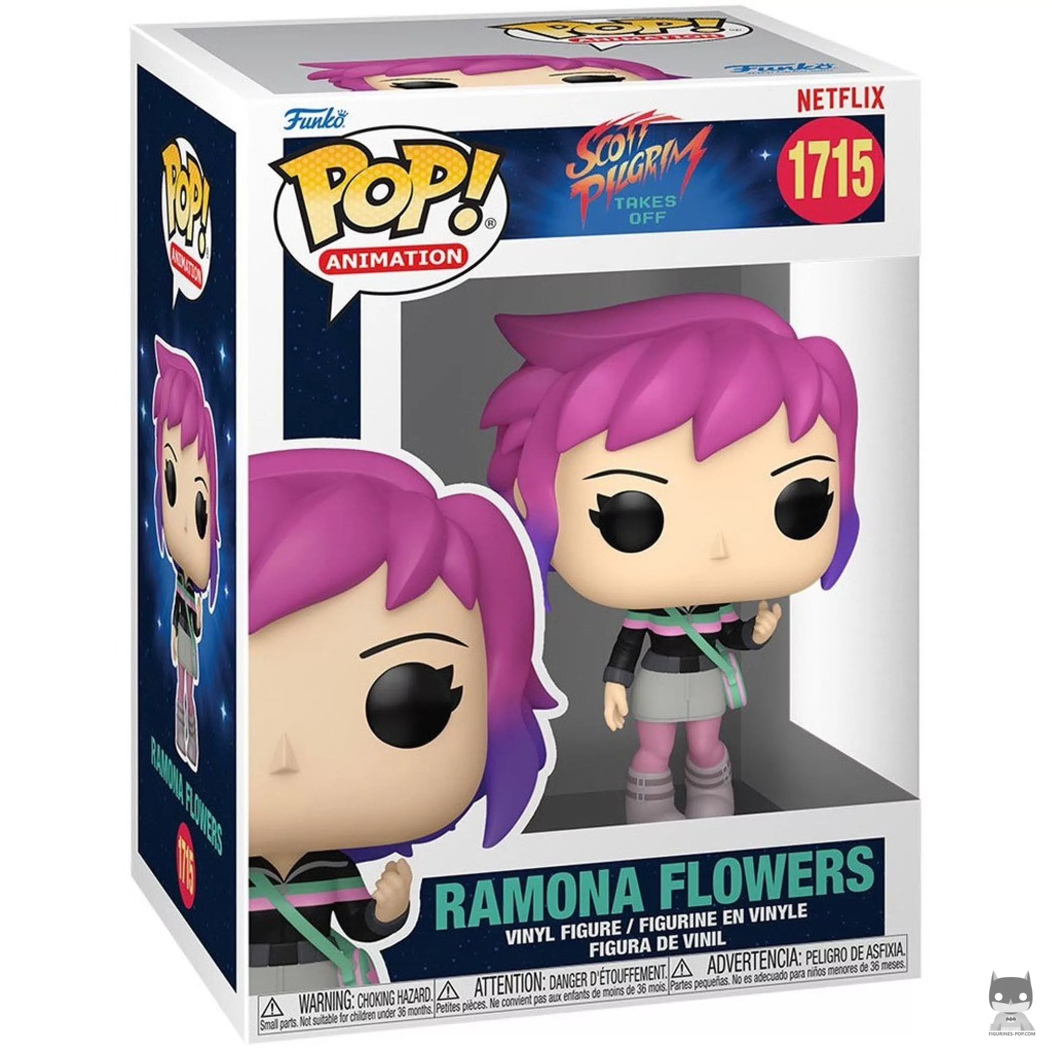 Ramona Flowers Funko Pop! figure in its box