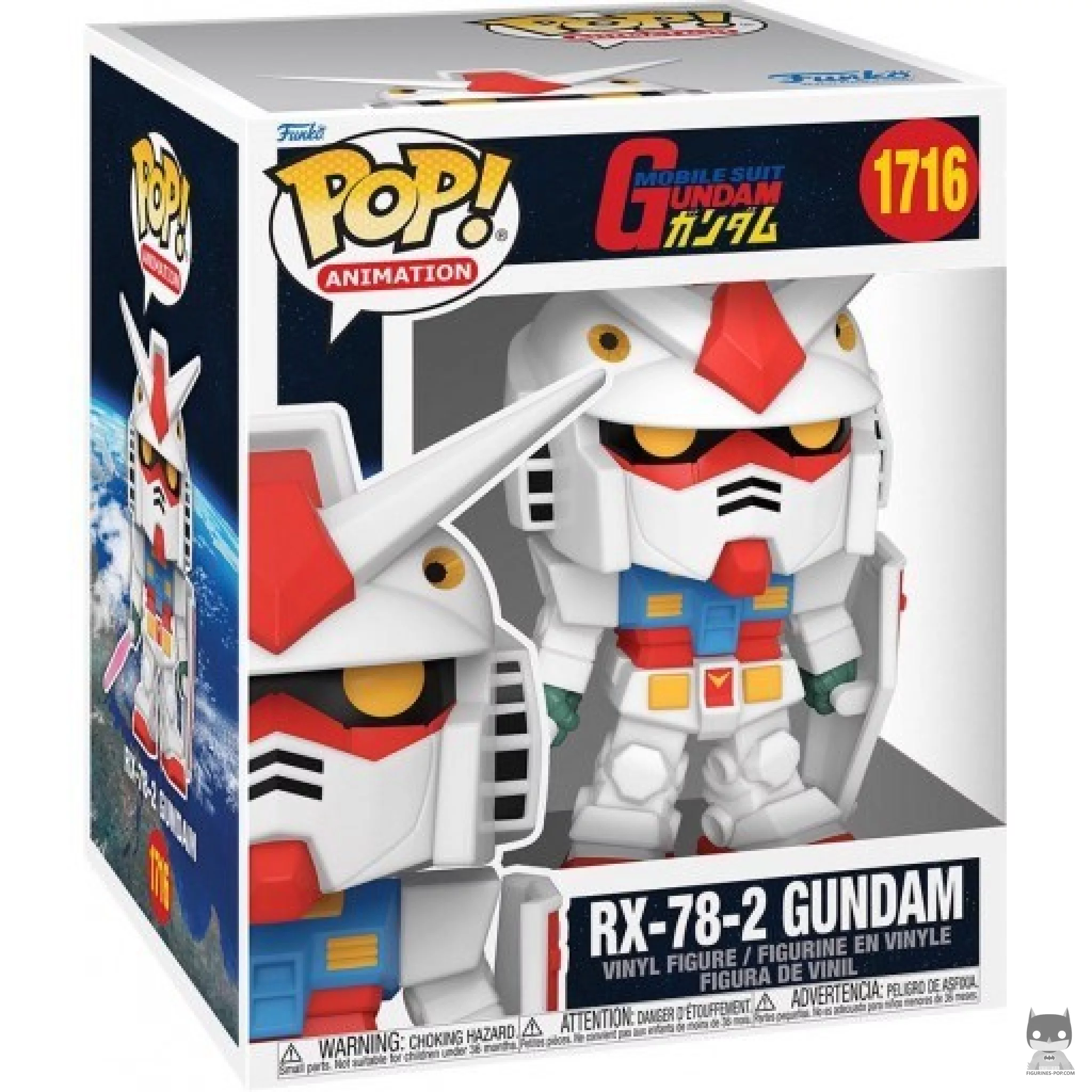 RX-78-2 Gundam Funko Pop! figure in its box