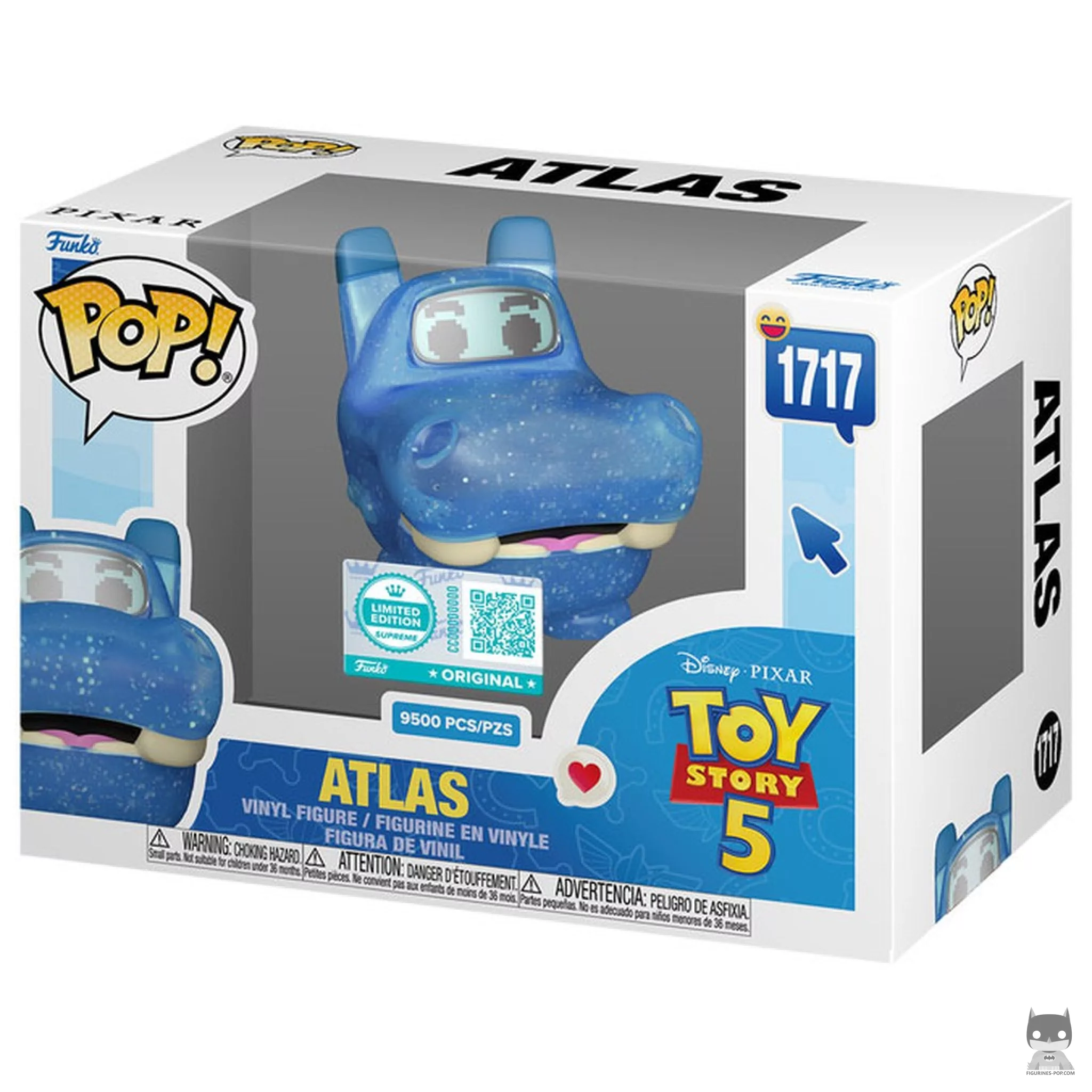 Atlas Funko Pop! figure in its box