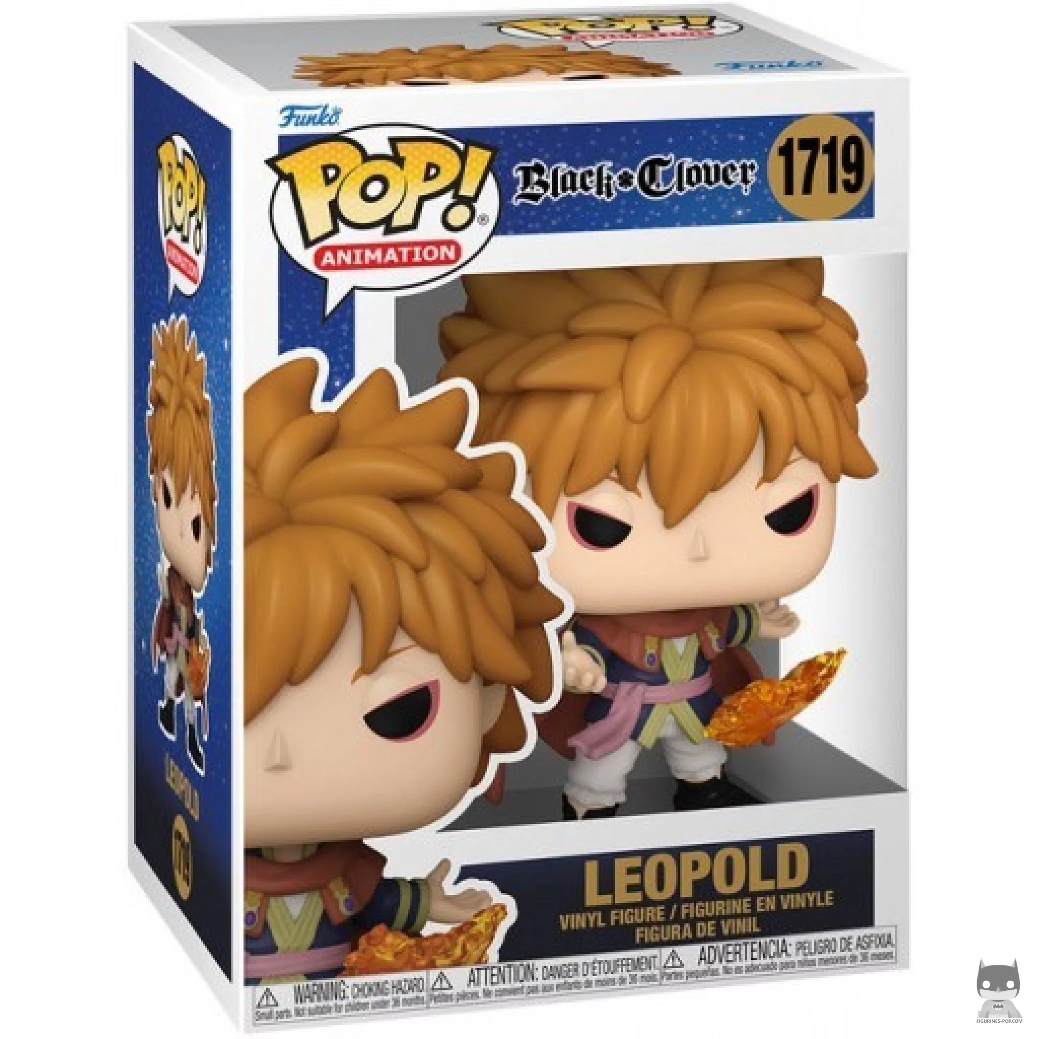 Leopold Funko Pop! figure in its box
