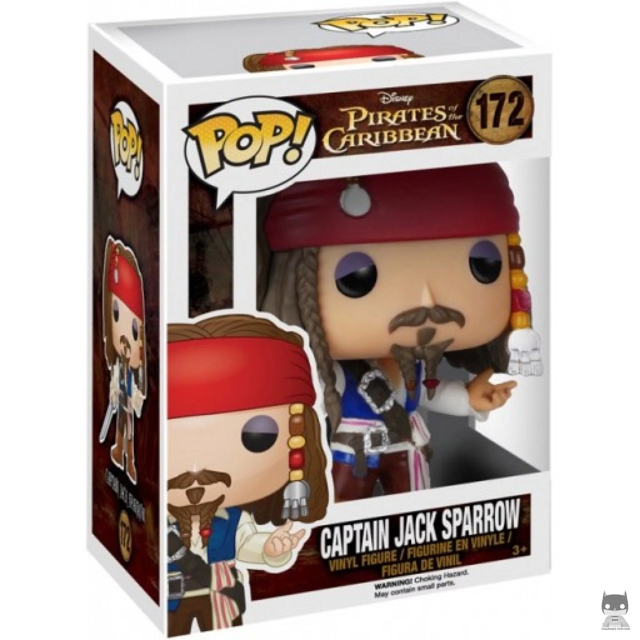 Captain Jack Sparrow Funko Pop! figure in its box