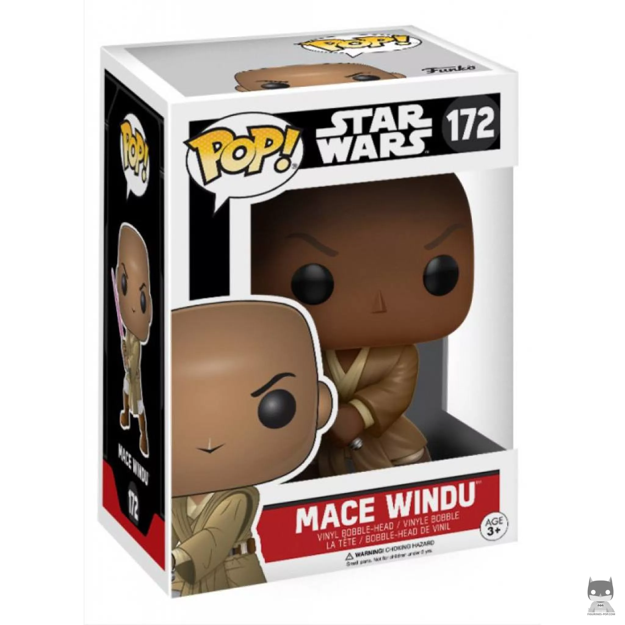 Mace Windu Funko Pop! figure in its box