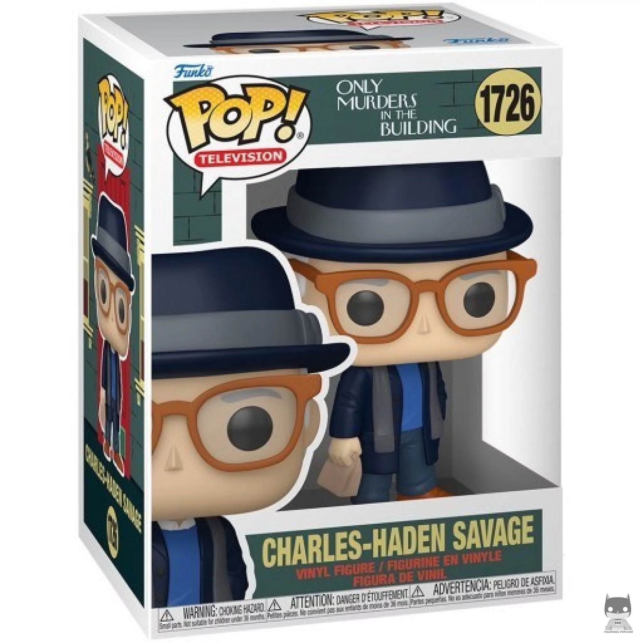 Charles-Haden Savage Funko Pop! figure in its box