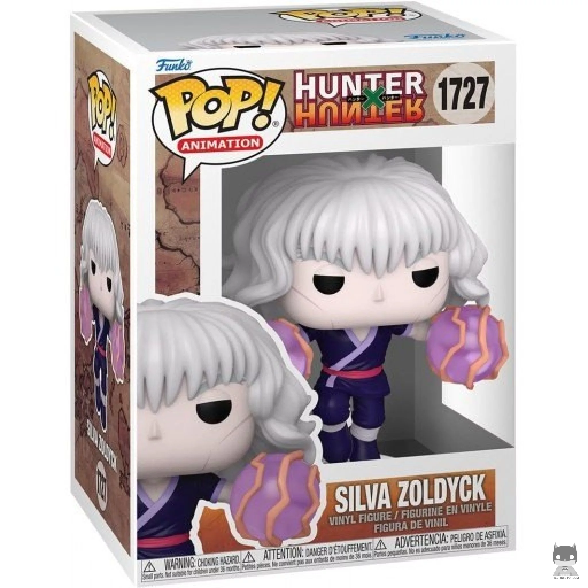 Silva Zoldyck Funko Pop! figure in its box