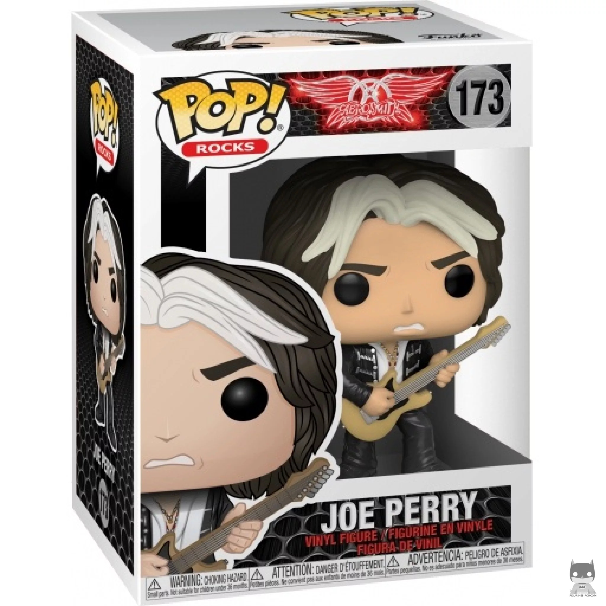 Joe Perry Funko Pop! figure in its box