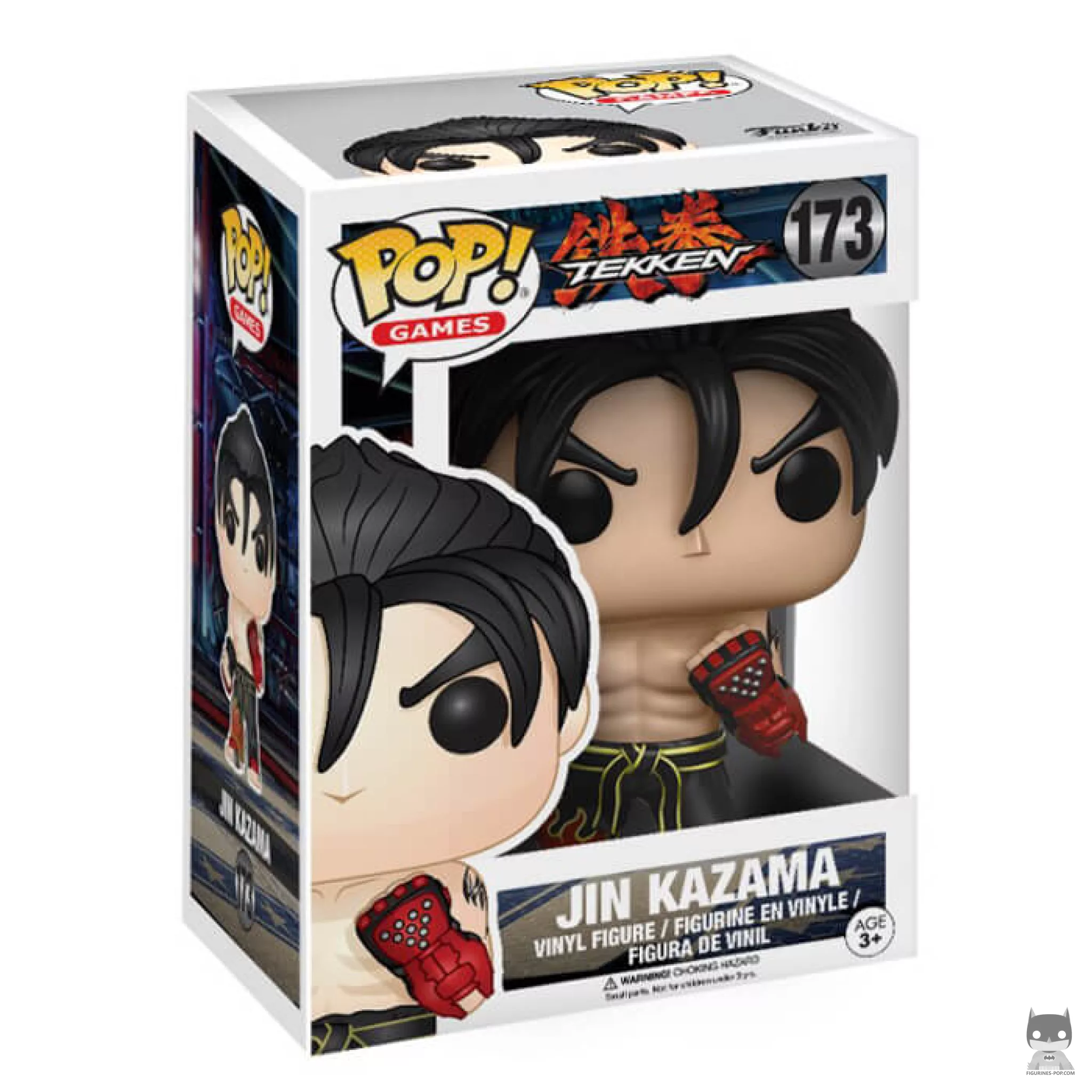Jin Kazama Funko Pop! figure in its box