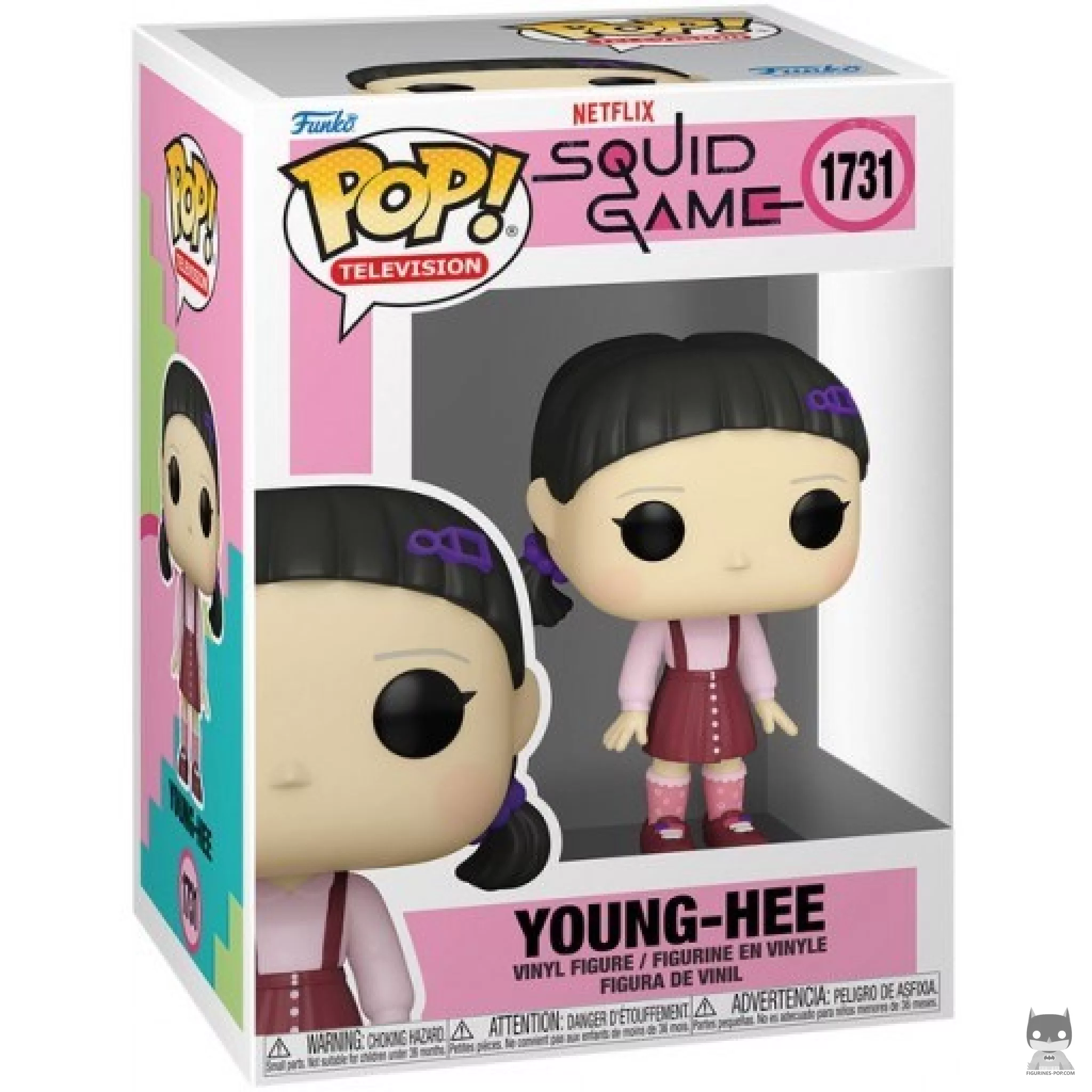 Young-Hee Funko Pop! figure in its box