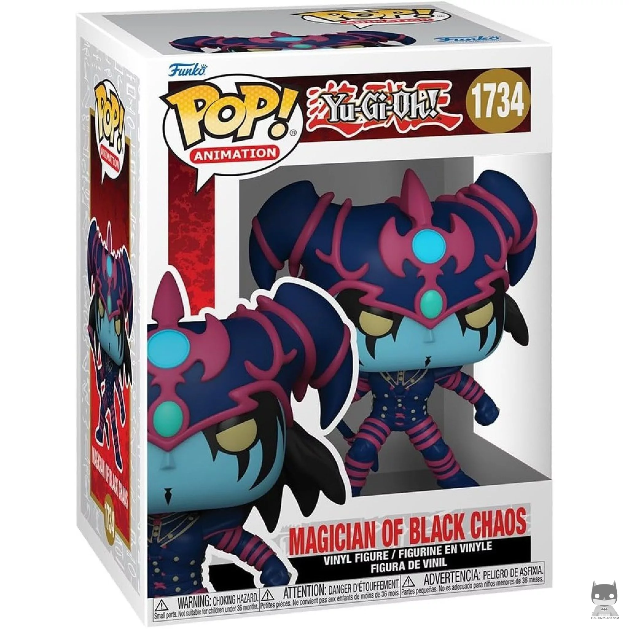 Magician of Black Chaos Funko Pop! figure in its box