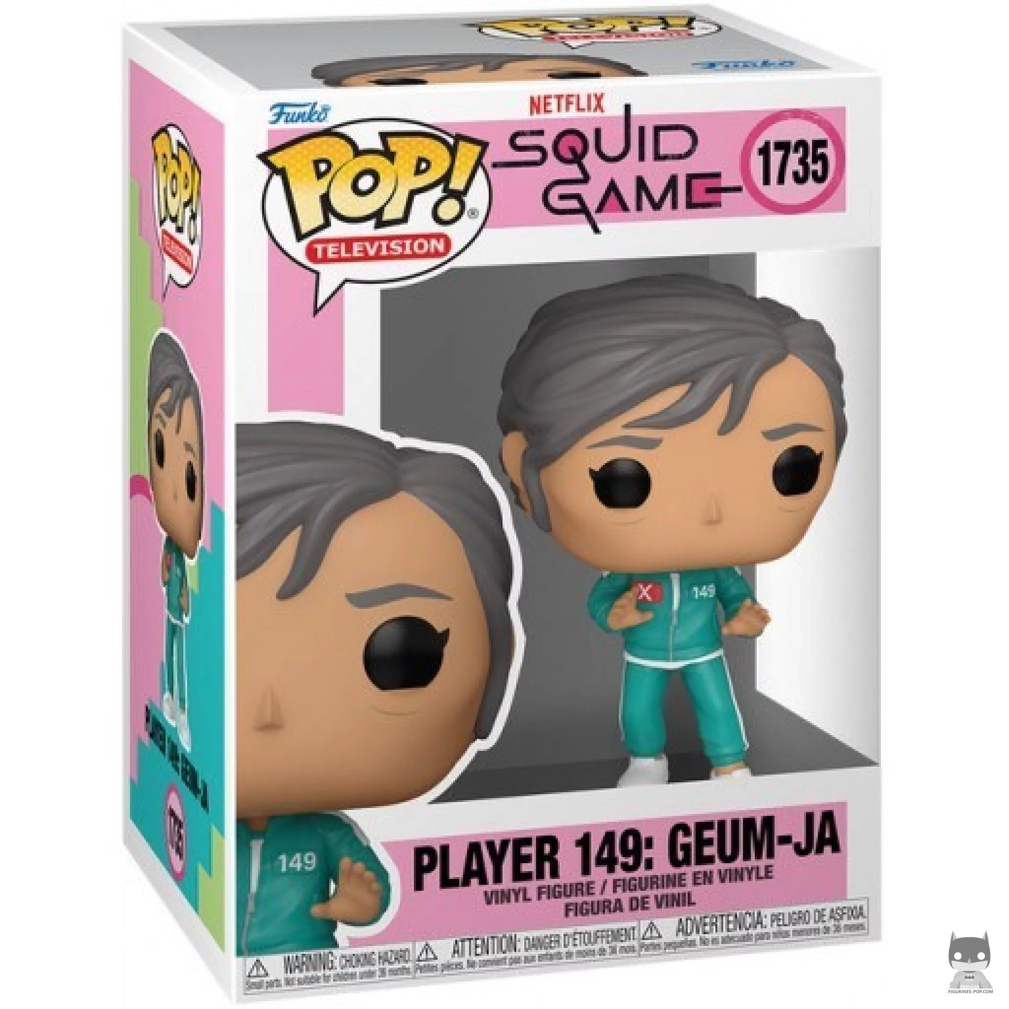 Player 149: Geum-Ja Funko Pop! figure in its box