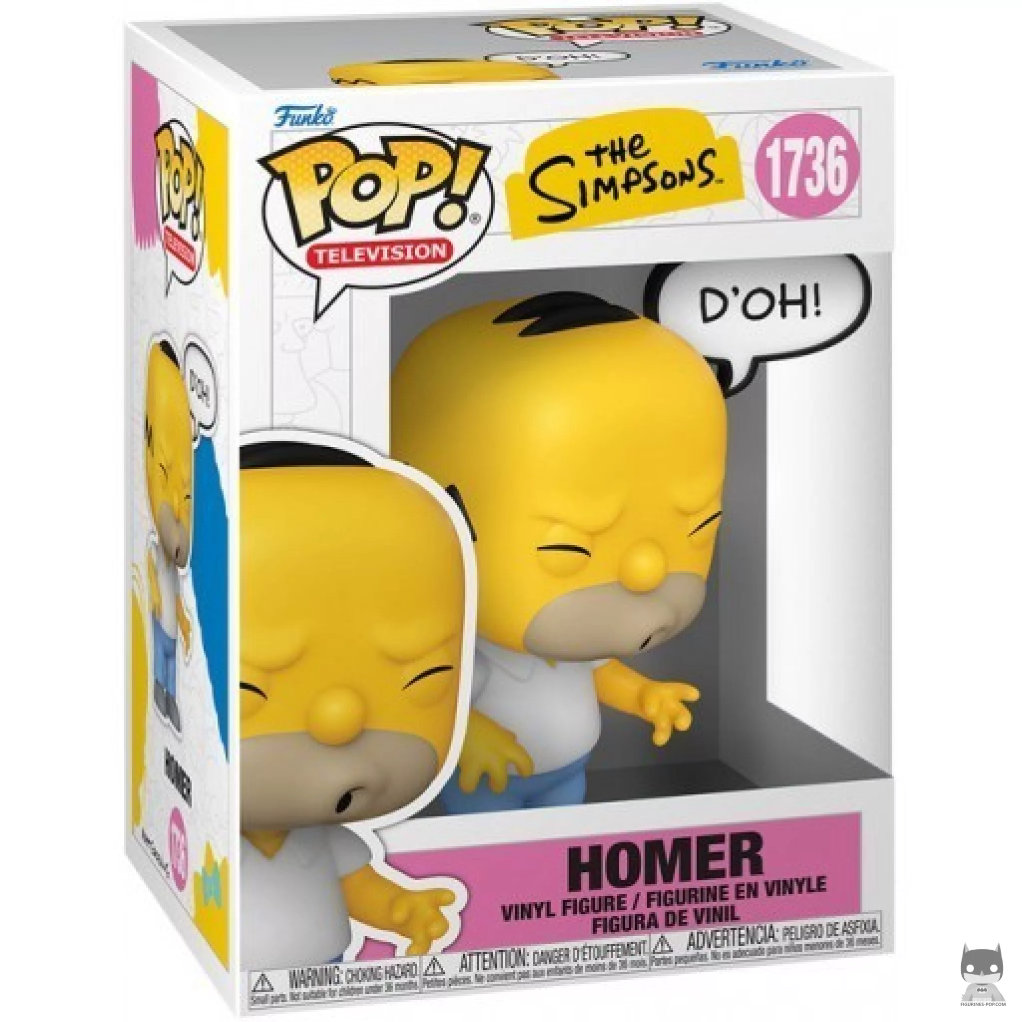 Homer (D'Oh) Funko Pop! figure in its box