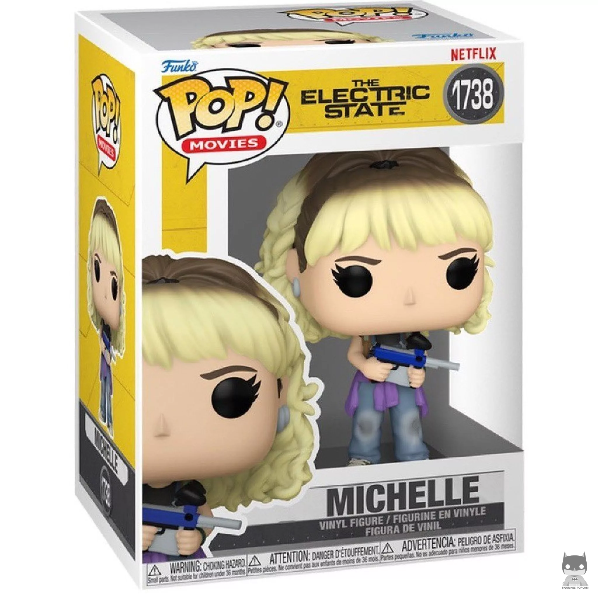 Michelle Funko Pop! figure in its box