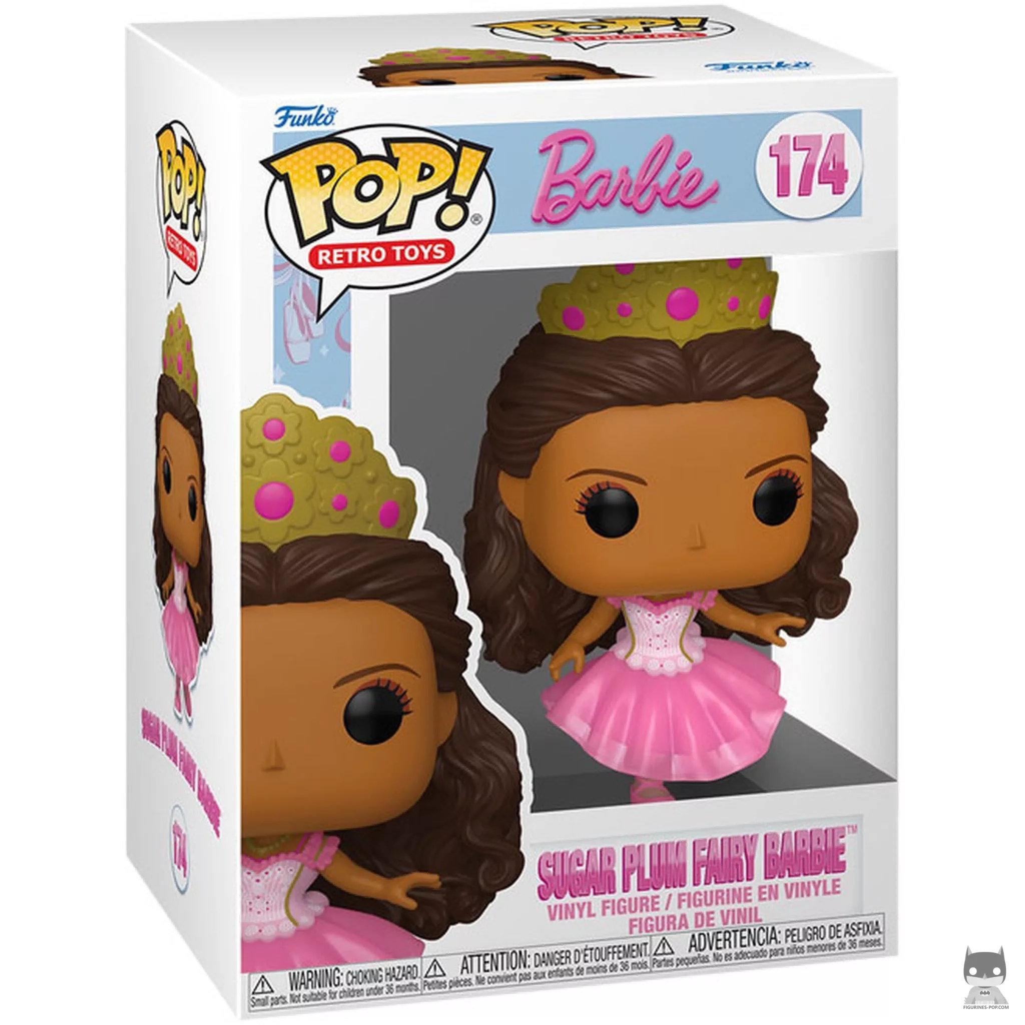 Sugar Plum Fairy Barbie (Curtsy) Funko Pop! figure in its box