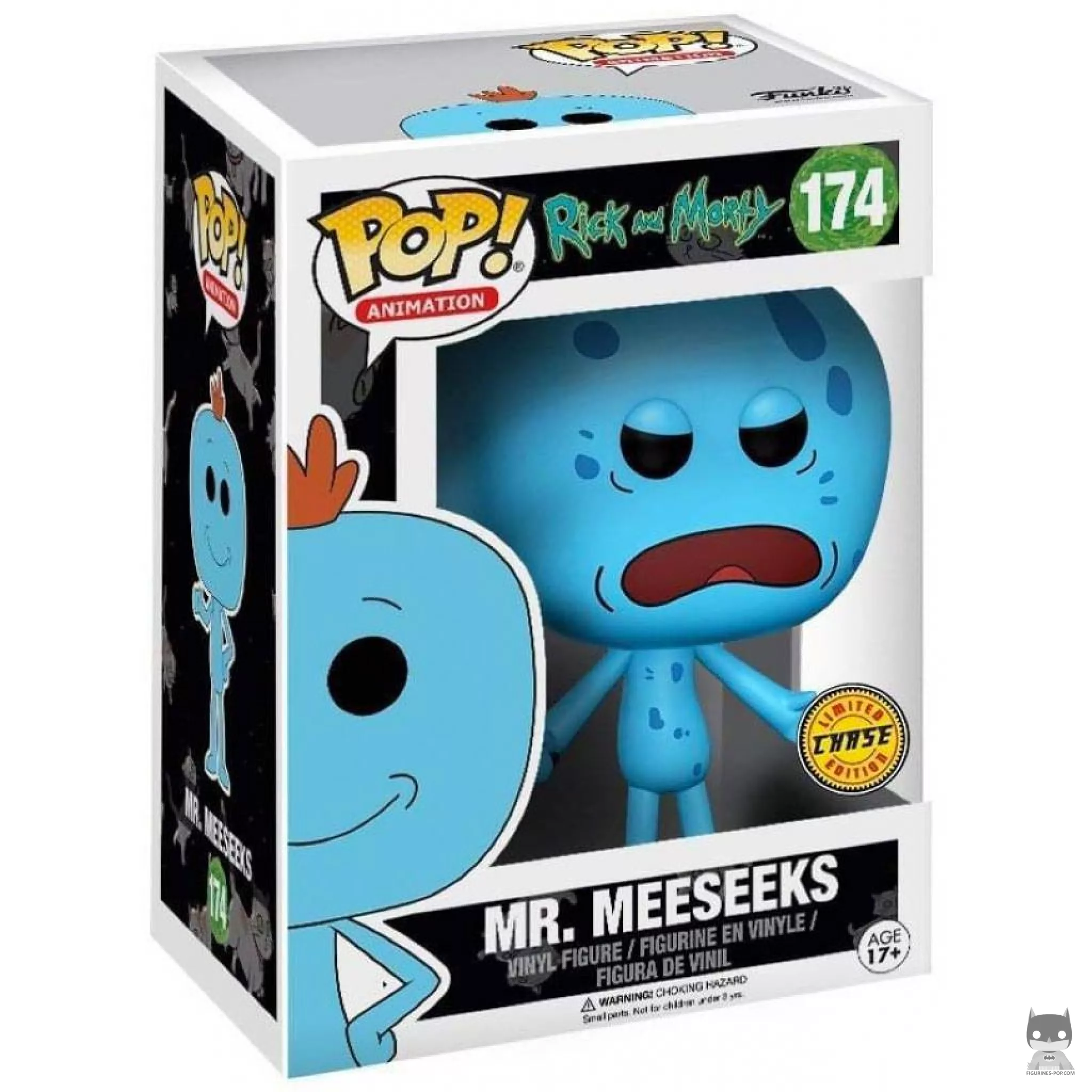 Mr. Meeseeks (Chase) Funko Pop! figure in its box