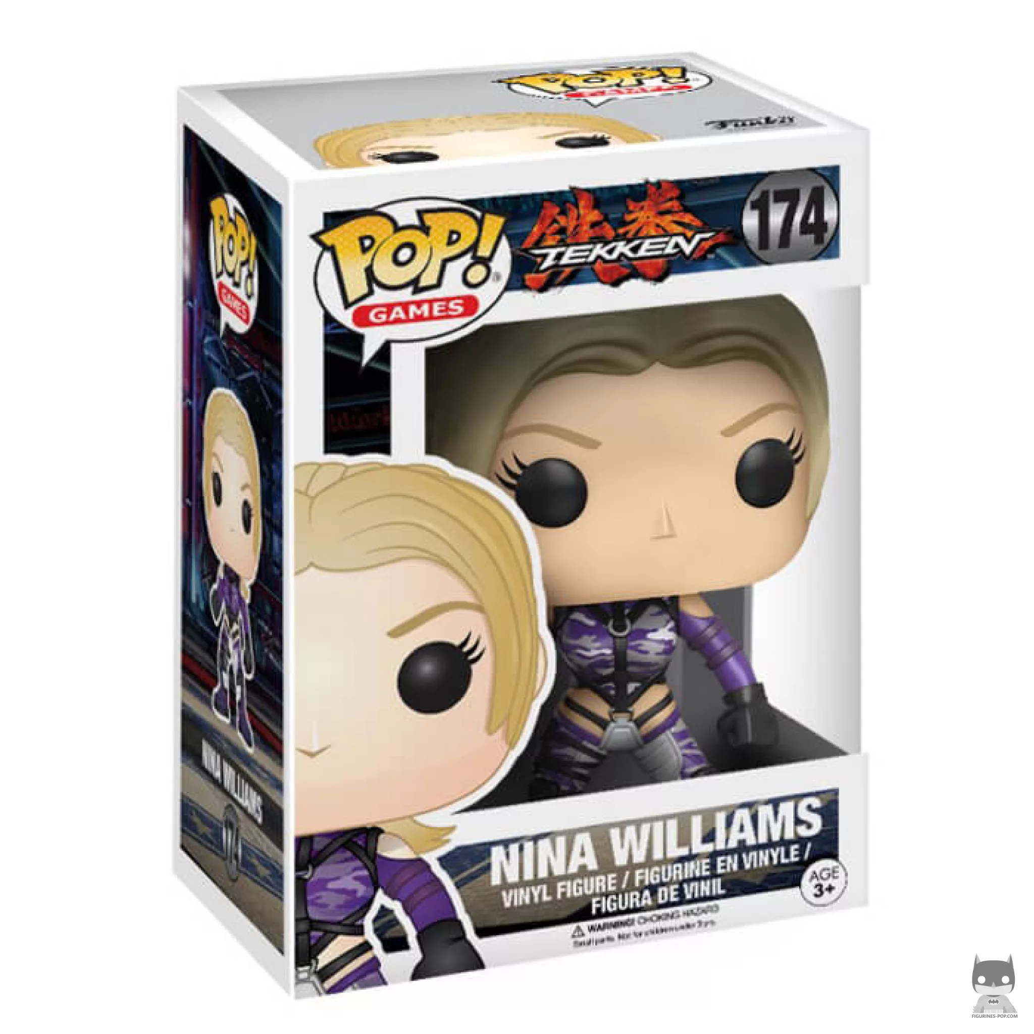 Nina Williams Funko Pop! figure in its box