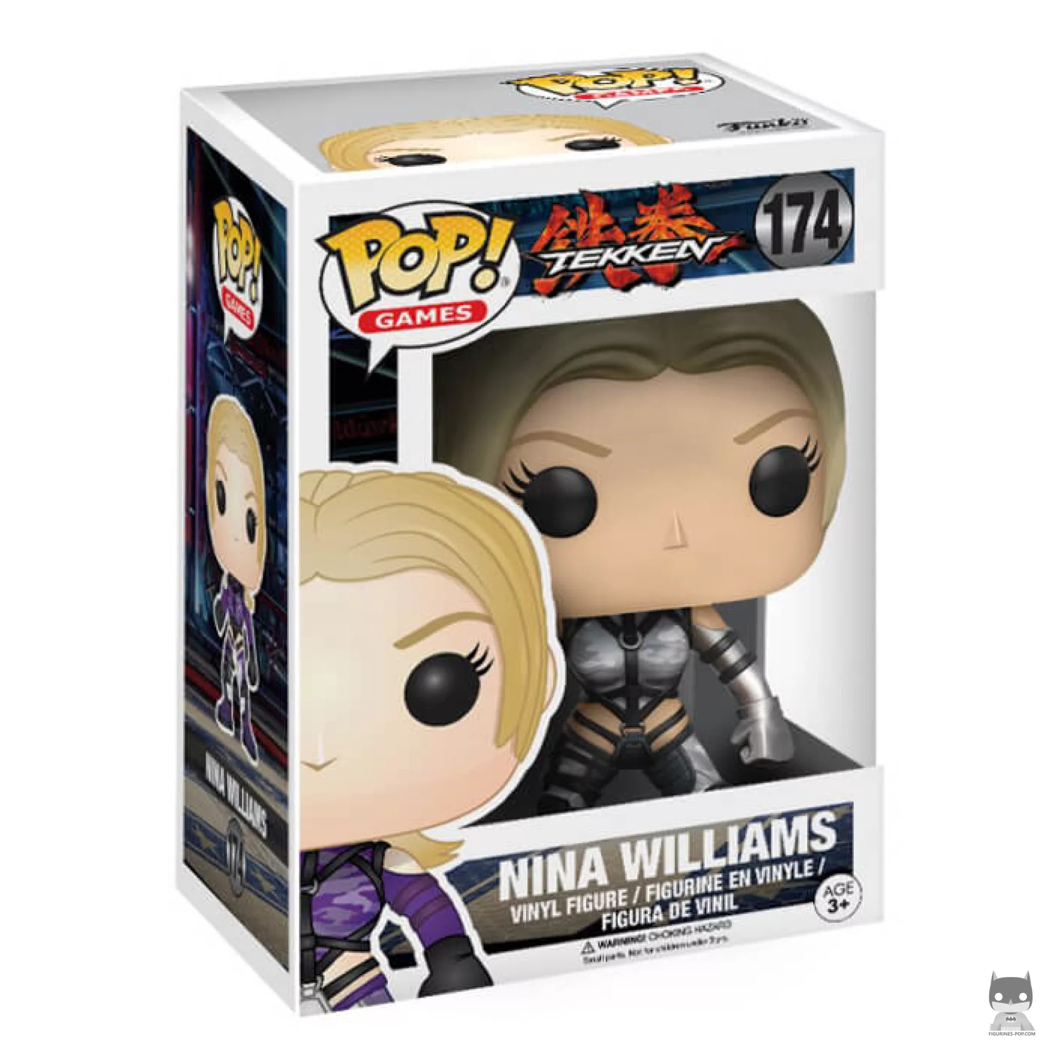 Nina Williams (Silver) Funko Pop! figure in its box