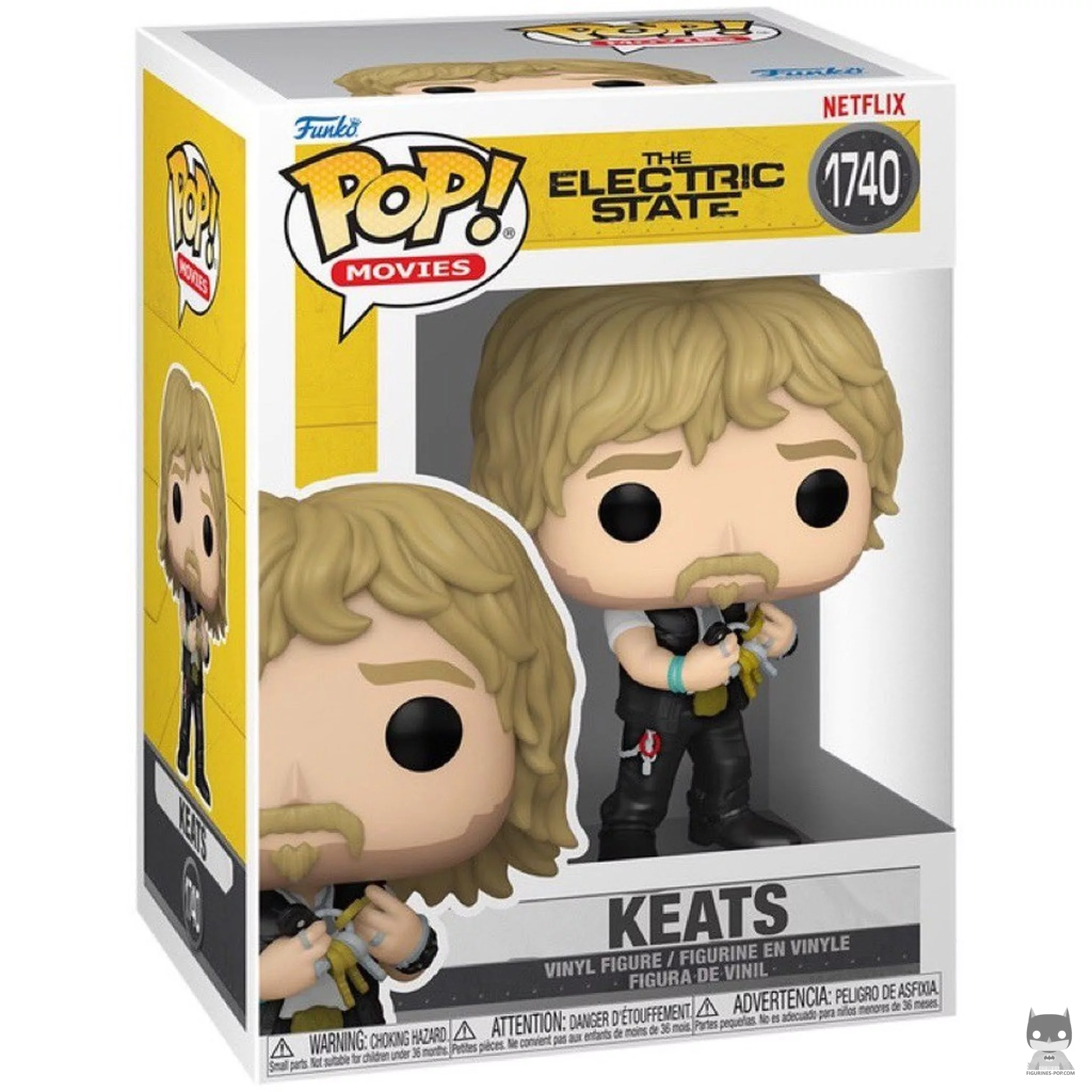 Keats Funko Pop! figure in its box