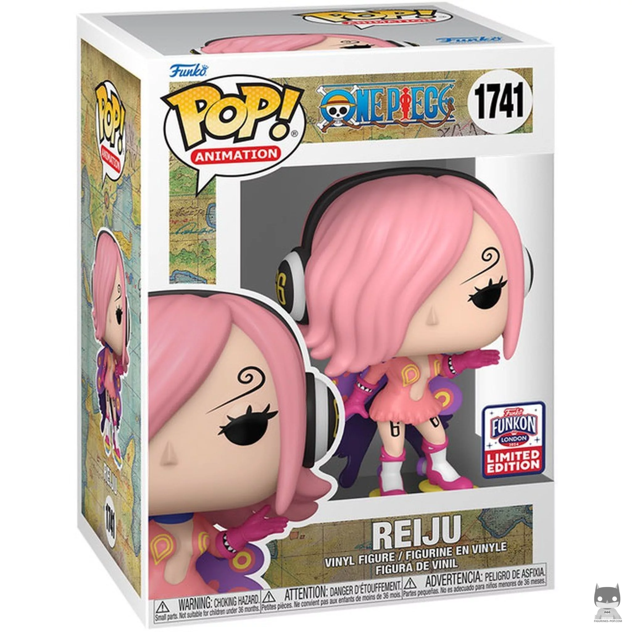 Vinsmoke Reiju Funko Pop! figure in its box