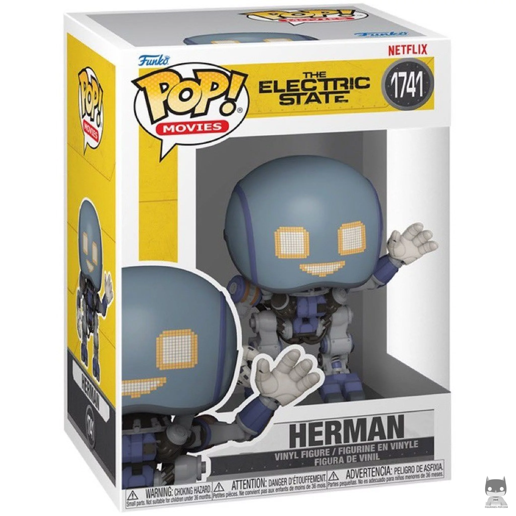 Herman Funko Pop! figure in its box