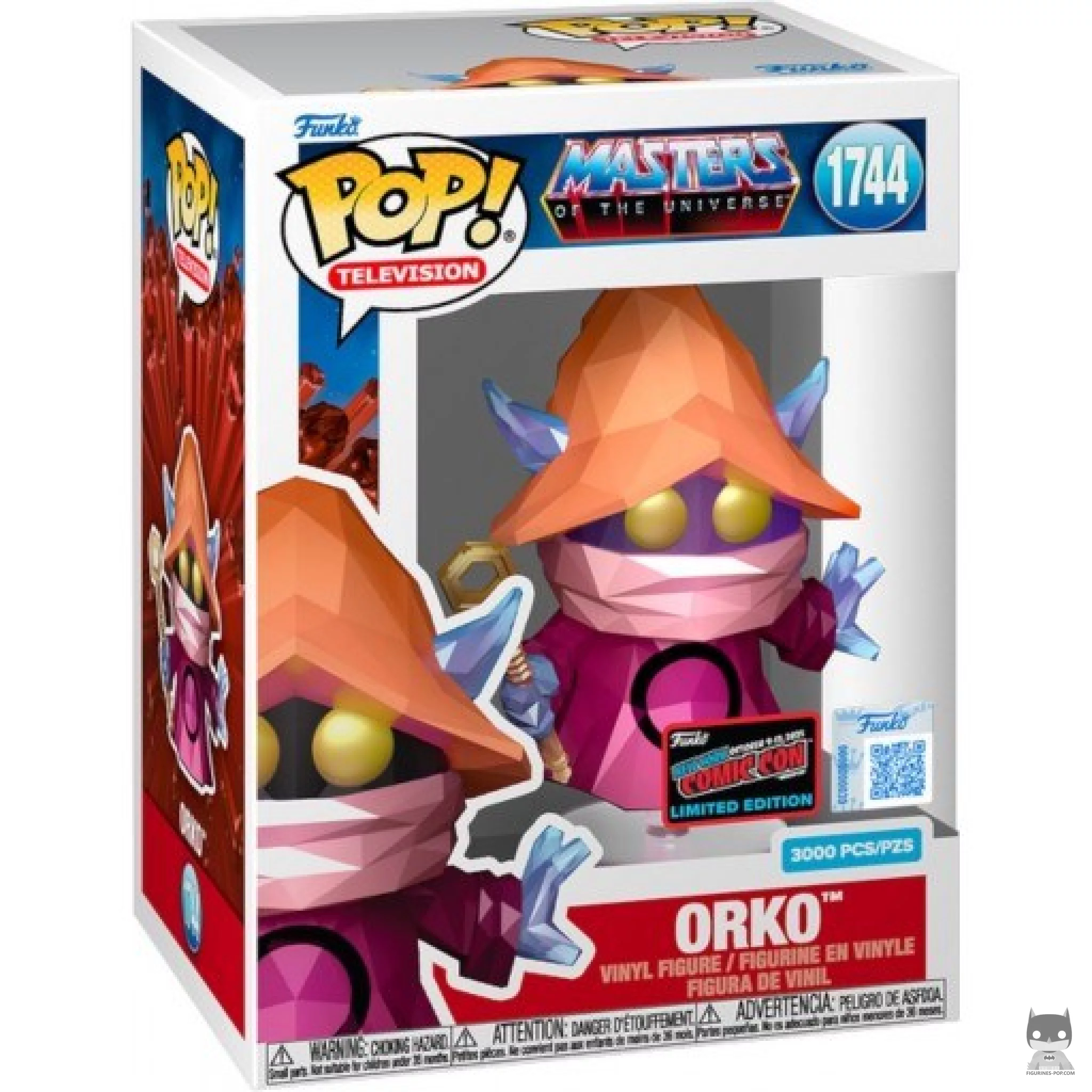 Orko Funko Pop! figure in its box