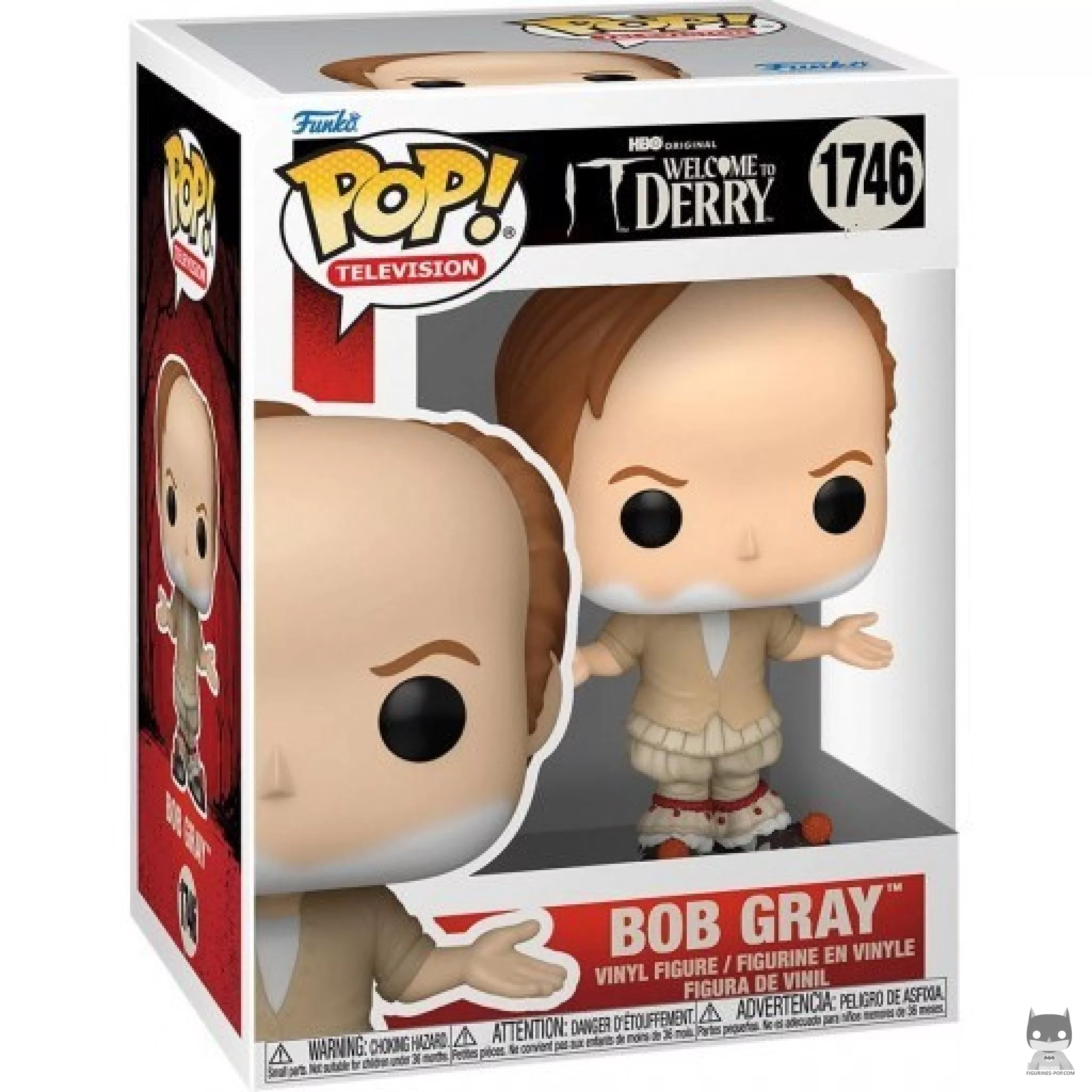 Bob Gray Funko Pop! figure in its box