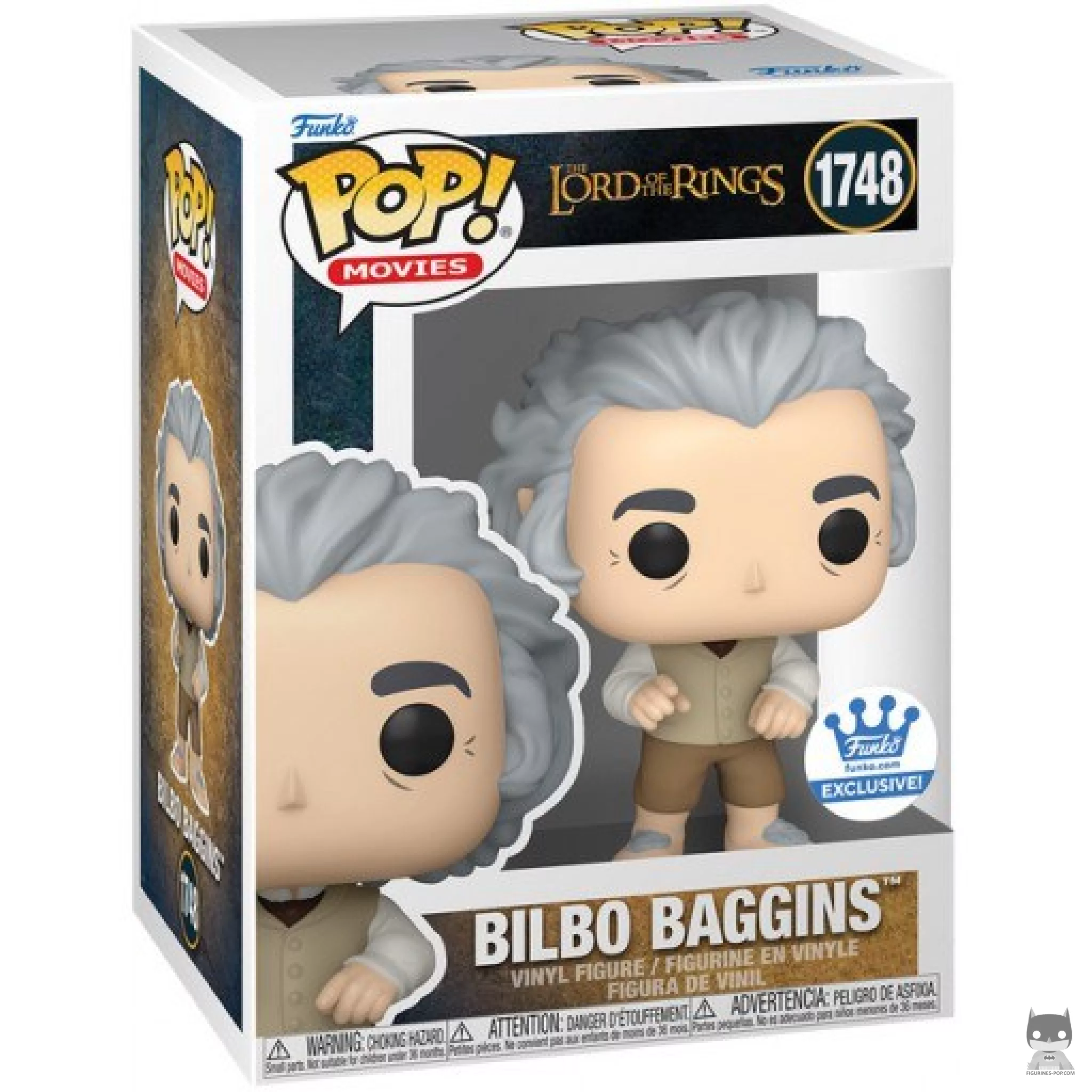 Bilbo Baggins Funko Pop! figure in its box