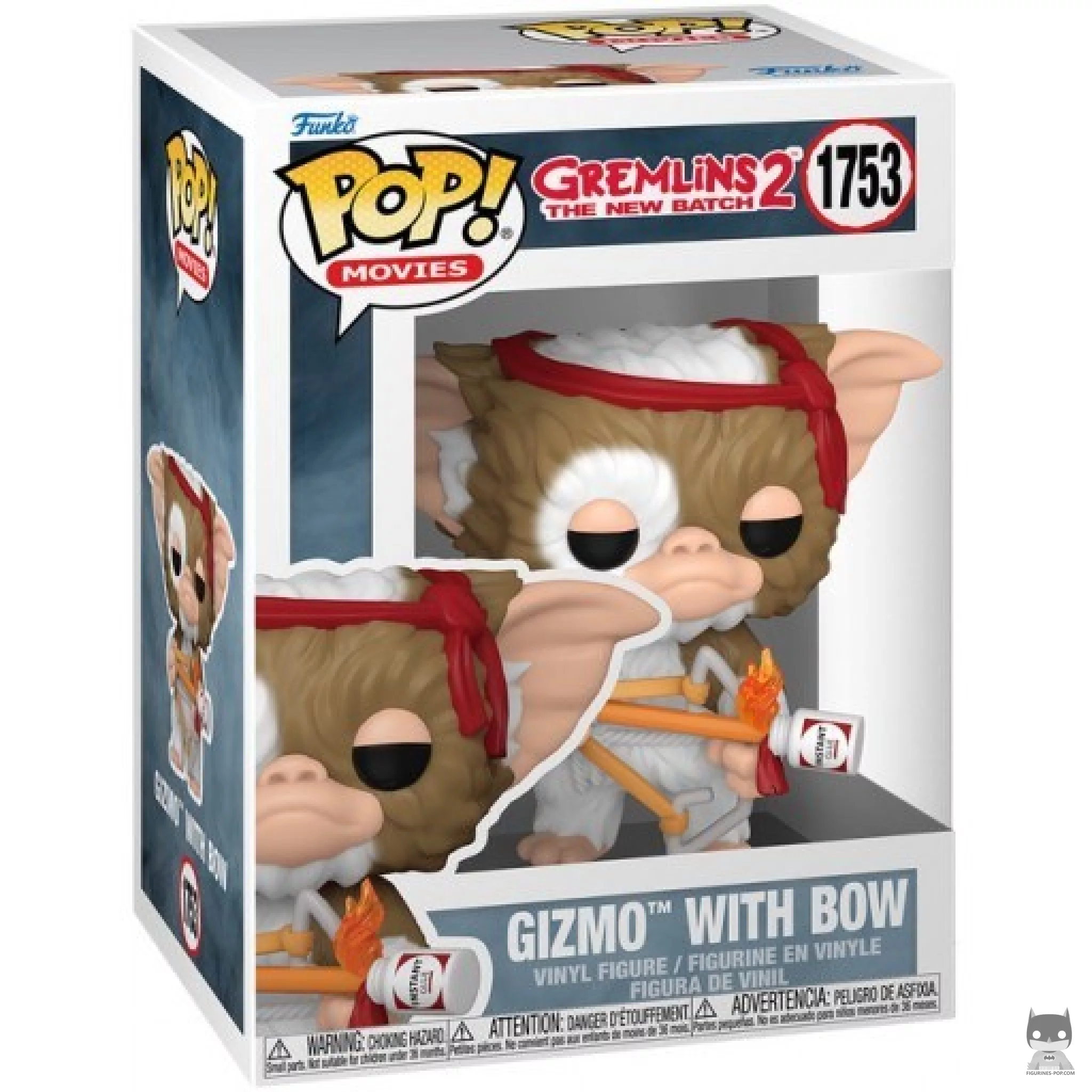 Gizmo with Bow Funko Pop! figure in its box