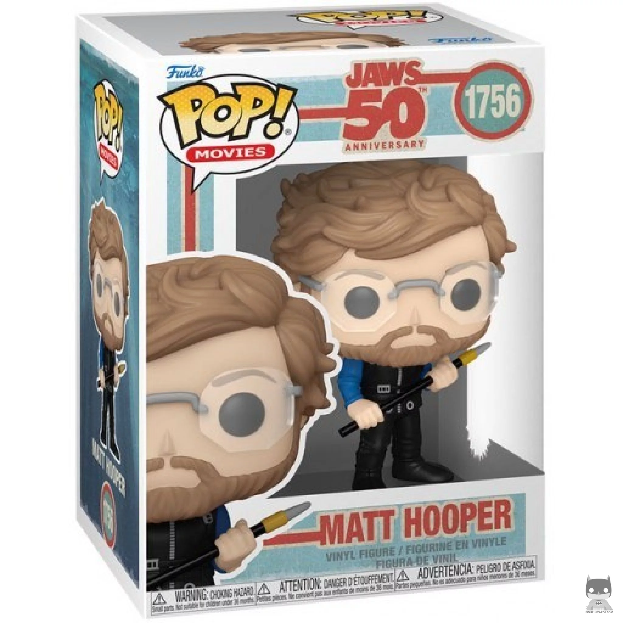 Matt Hopper Funko Pop! figure in its box