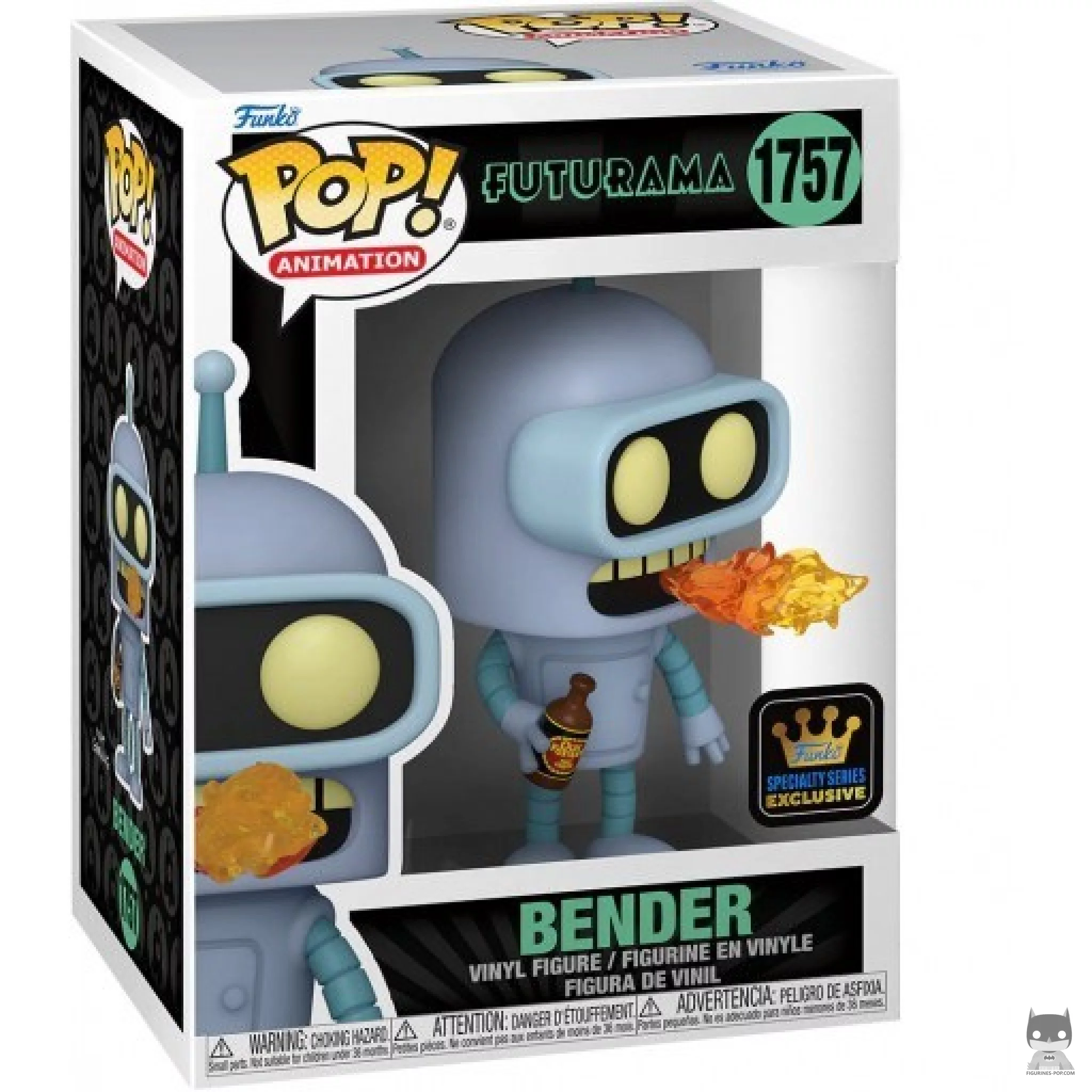 Bender Funko Pop! figure in its box