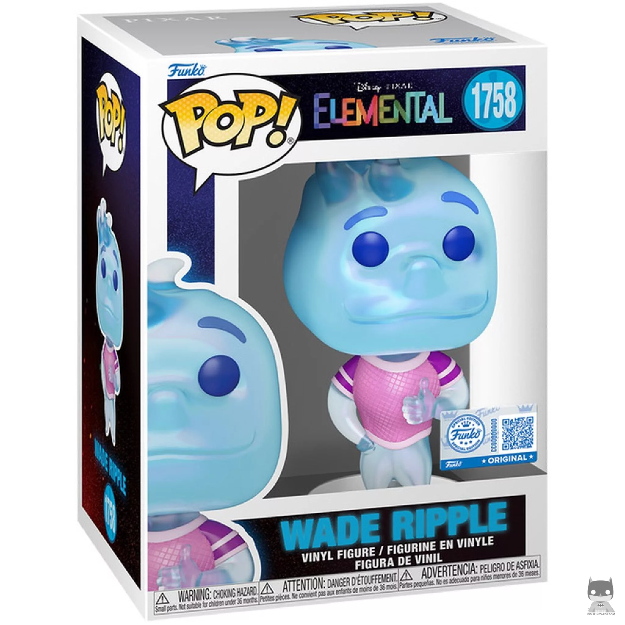 Wade Ripple Funko Pop! figure in its box