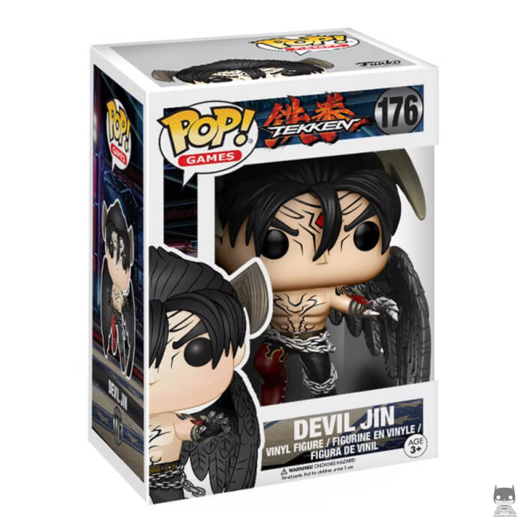 Jin Kazama (Devil) Funko Pop! figure in its box