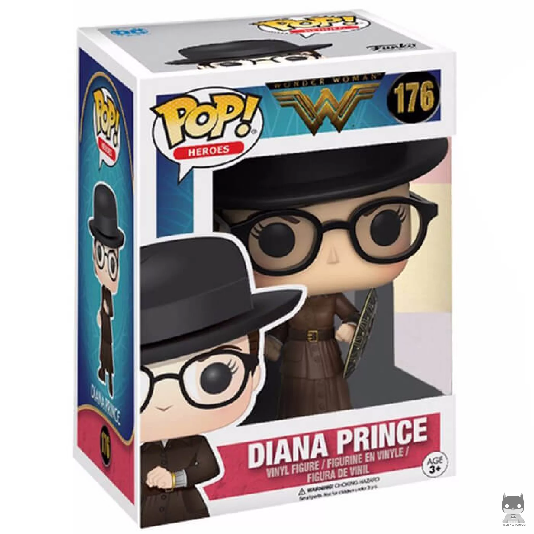 Diana Prince Funko Pop! figure in its box