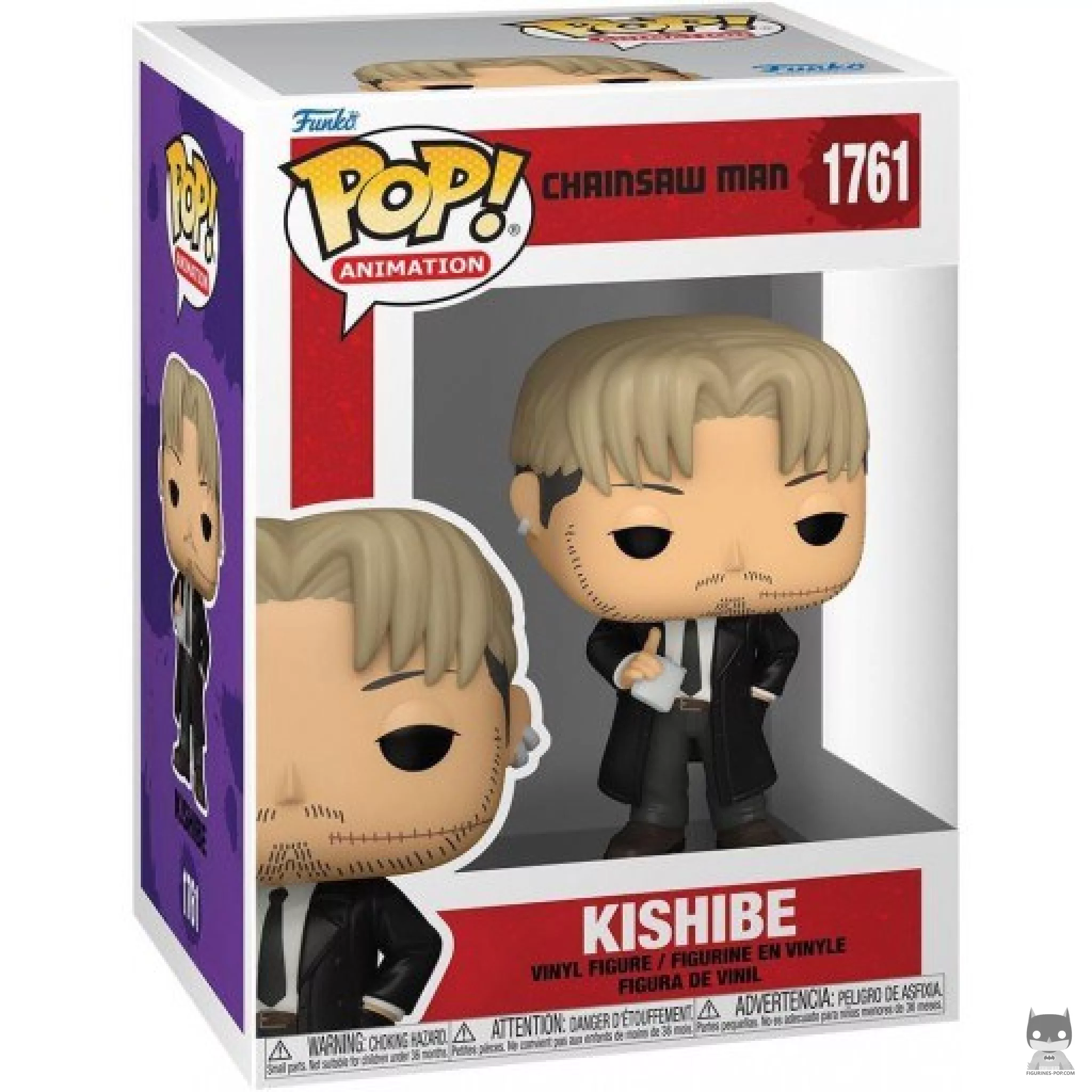 Kishibe Funko Pop! figure in its box