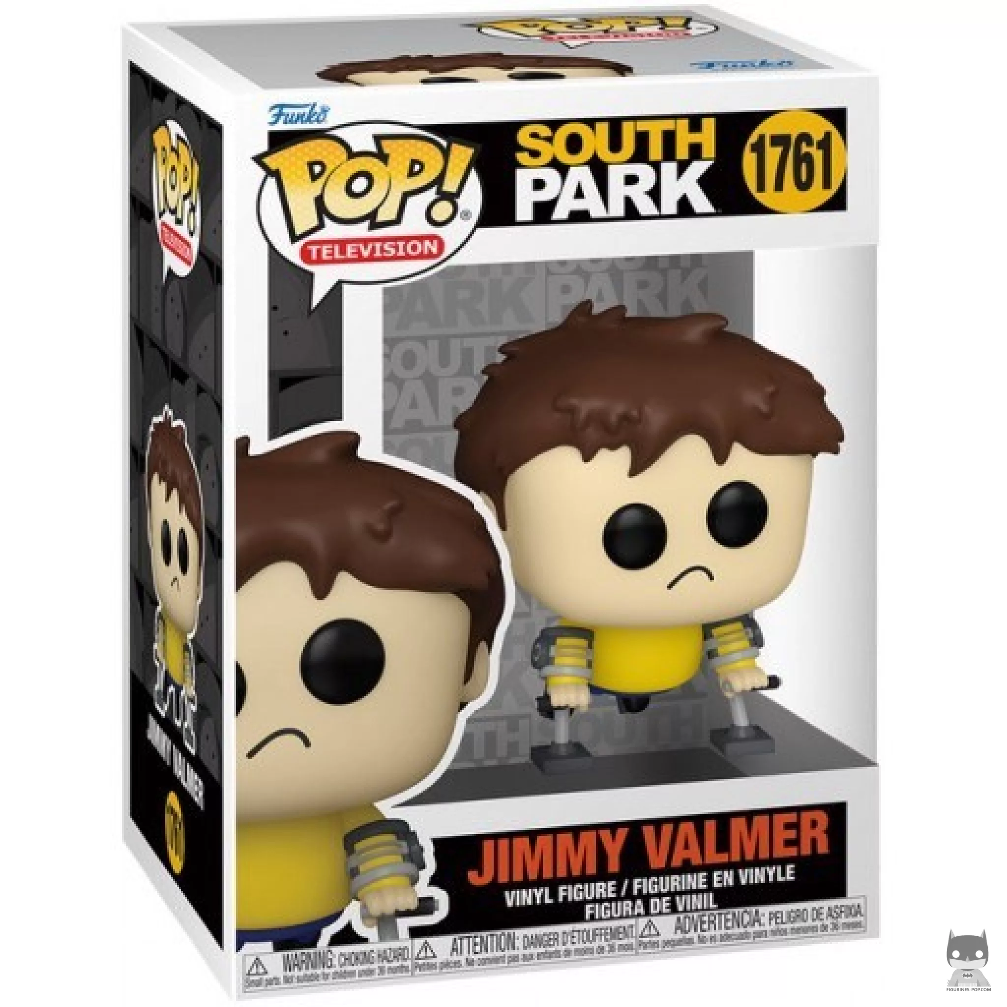 Jimmy Valmer Funko Pop! figure in its box