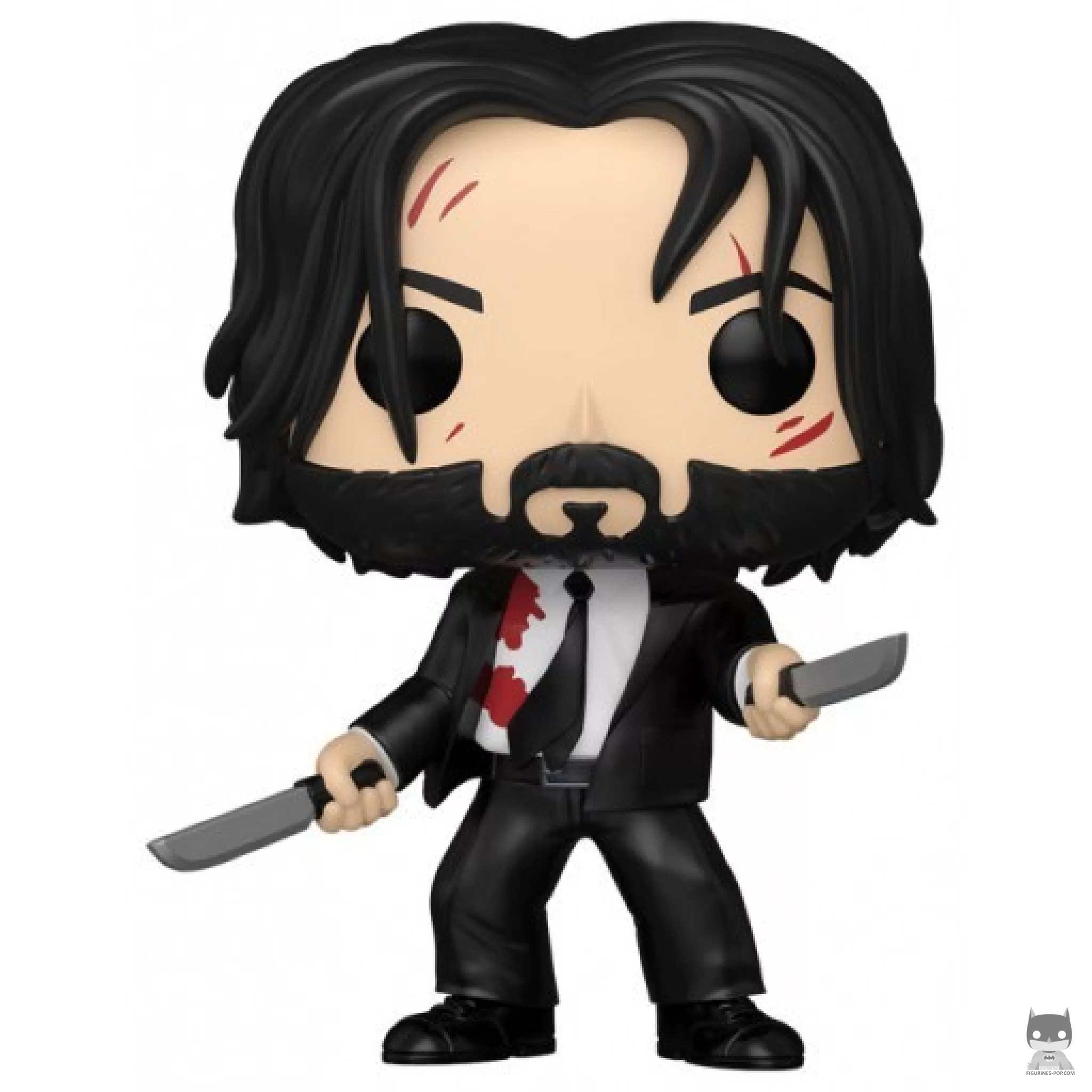 John Wick with Dual Knives (Bloody) Funko Pop! figure (John Wick)