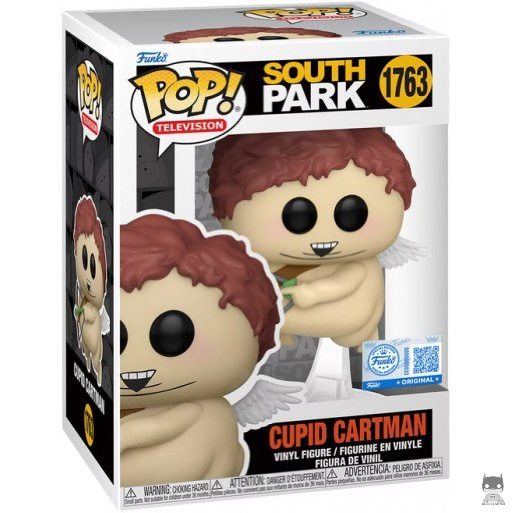 Cupid Cartman Funko Pop! figure in its box