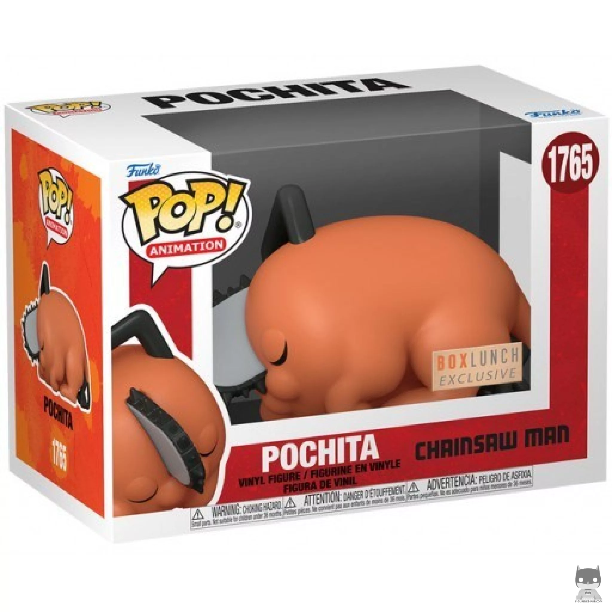 Pochita Funko Pop! figure in its box