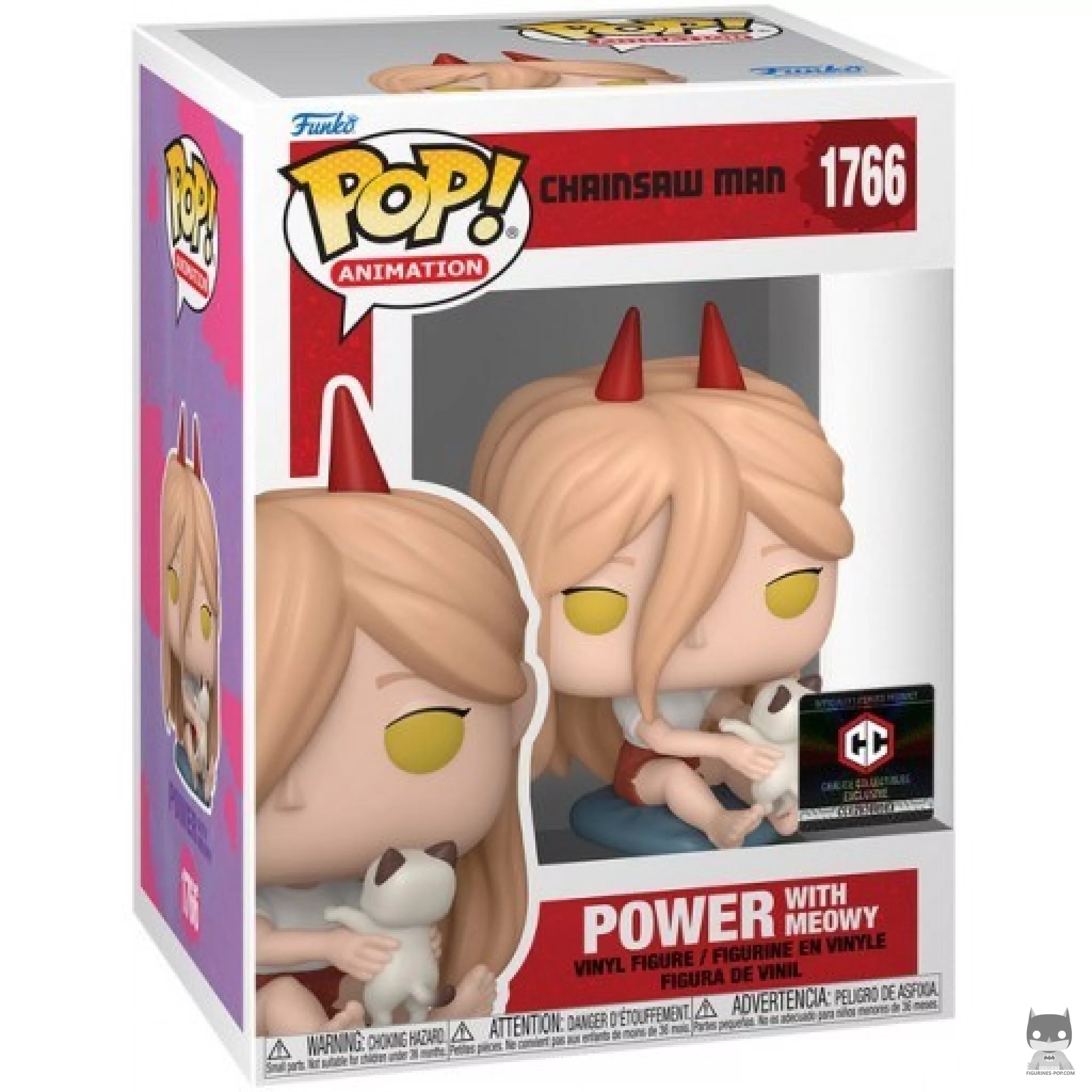 Power with Meowy Funko Pop! figure in its box